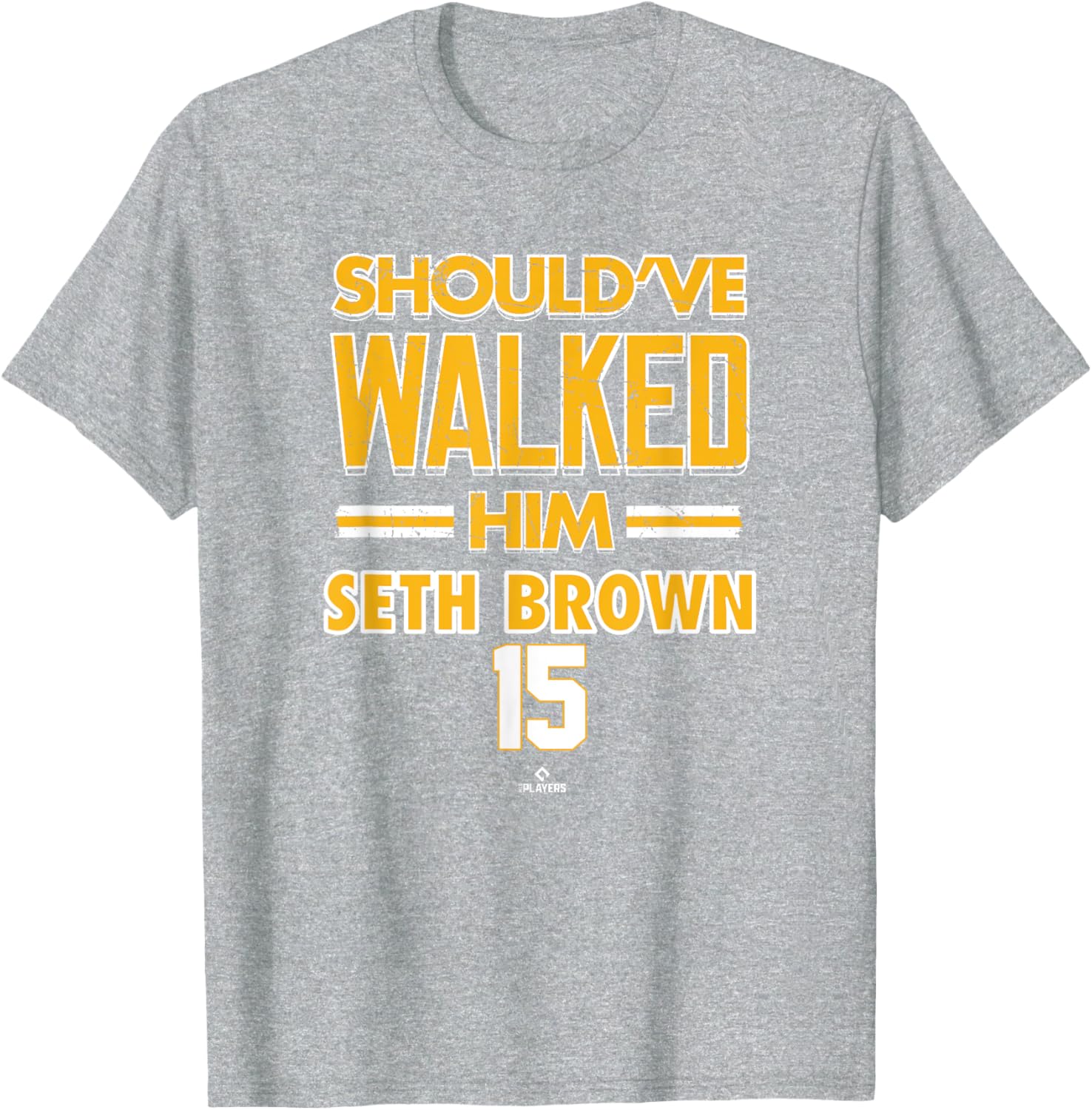 Seth Brown Should've Walked Him Oakland Baseball T-Shirt for Fans - 1