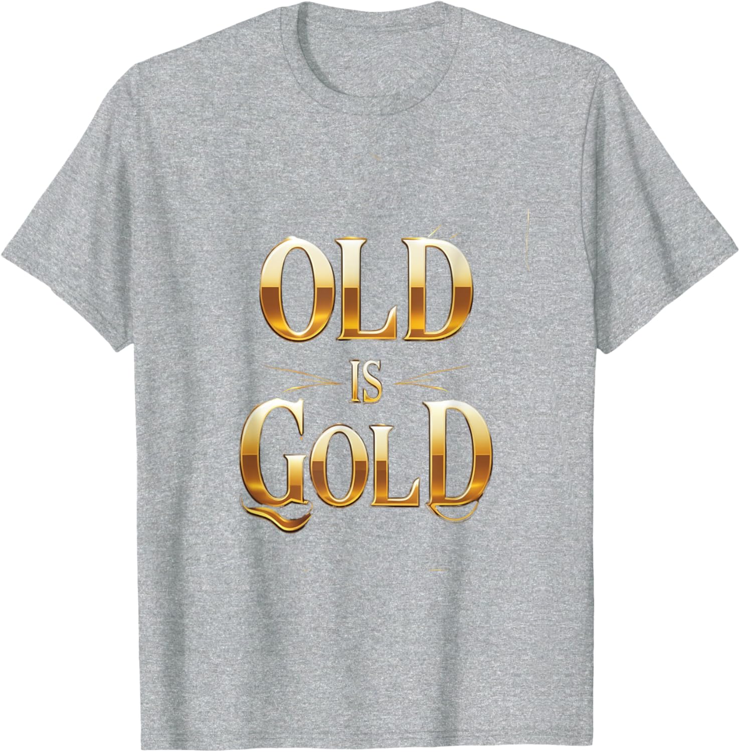 Vintage Vibes 2025 Novelty T-Shirt Old is Gold Classic Style - 13