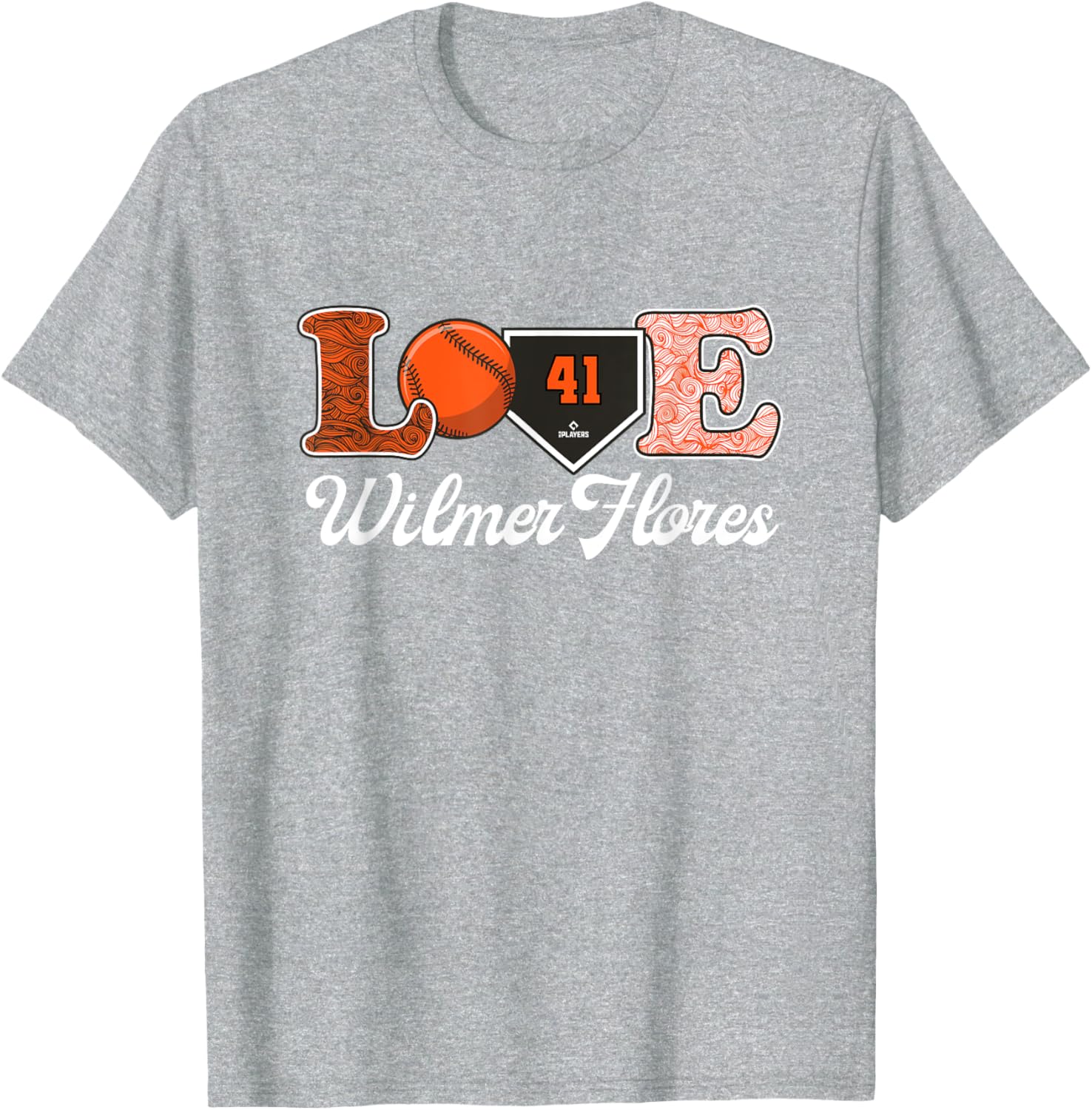 Wilmer Flores San Francisco Giants MLB T-Shirt for Baseball Fans - 3