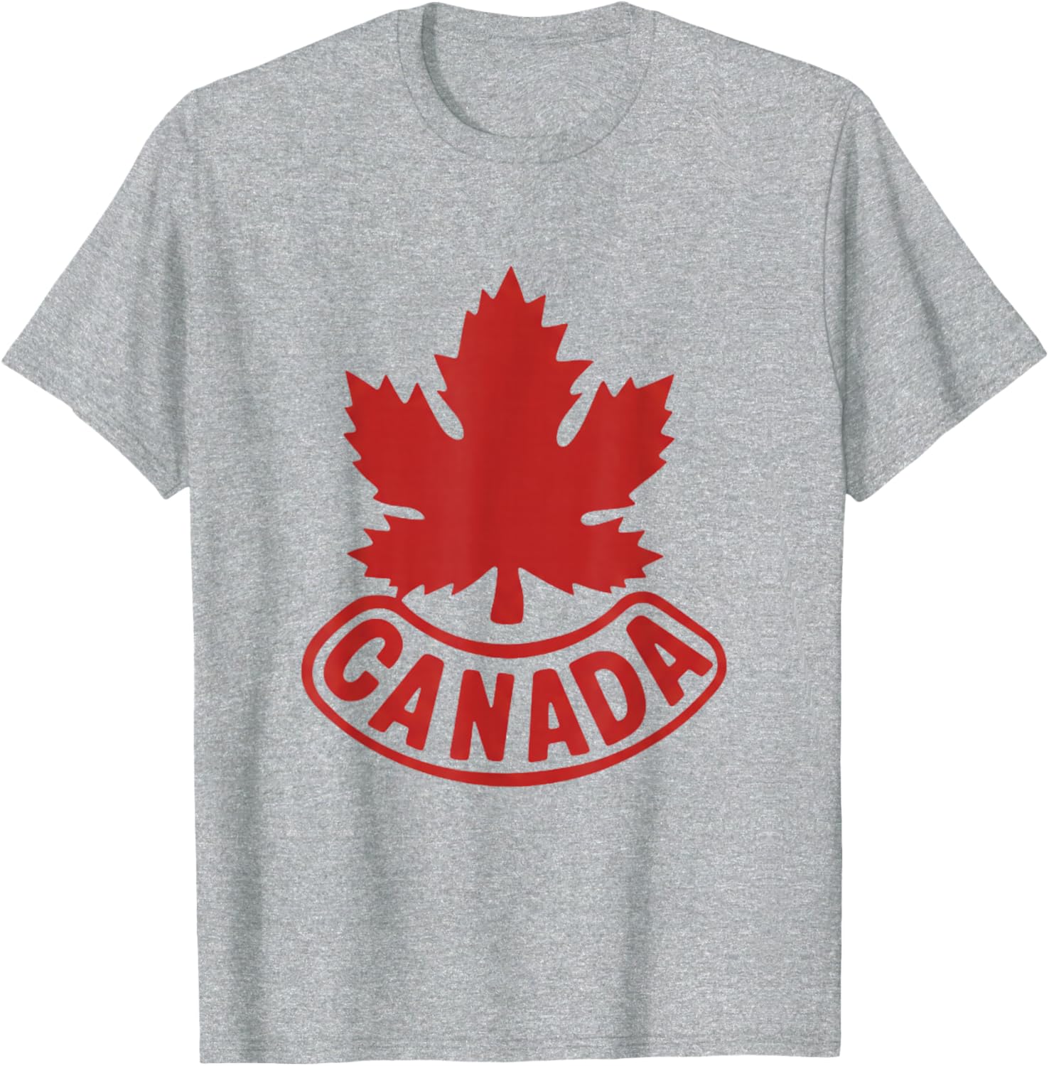 Vintage Maple Leaf Canada T-Shirt for Proud Canadians - Classic Tee - 4