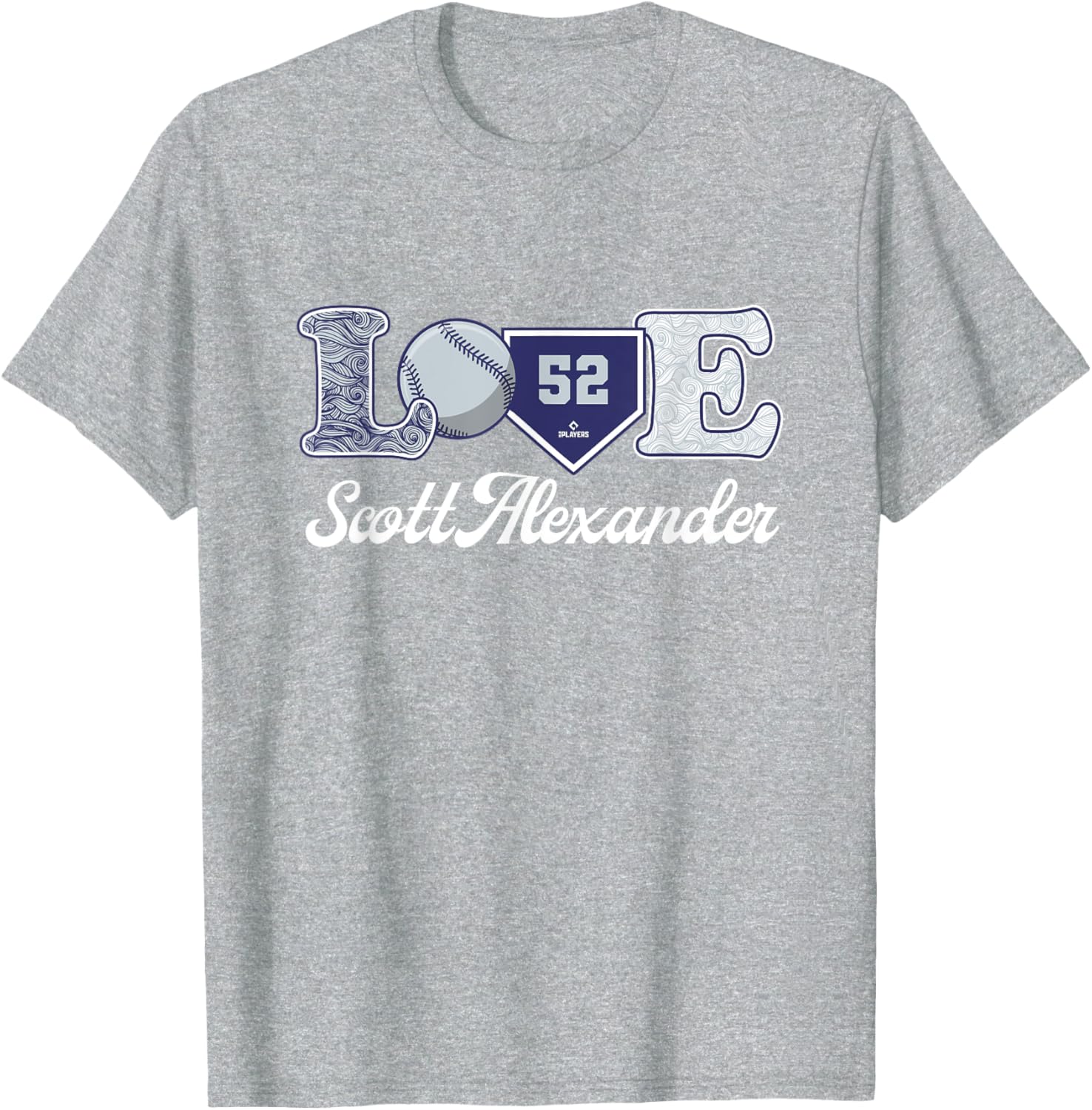 Stylish Love Scott Alexander Colorado Baseball T-Shirt for Fans - 4