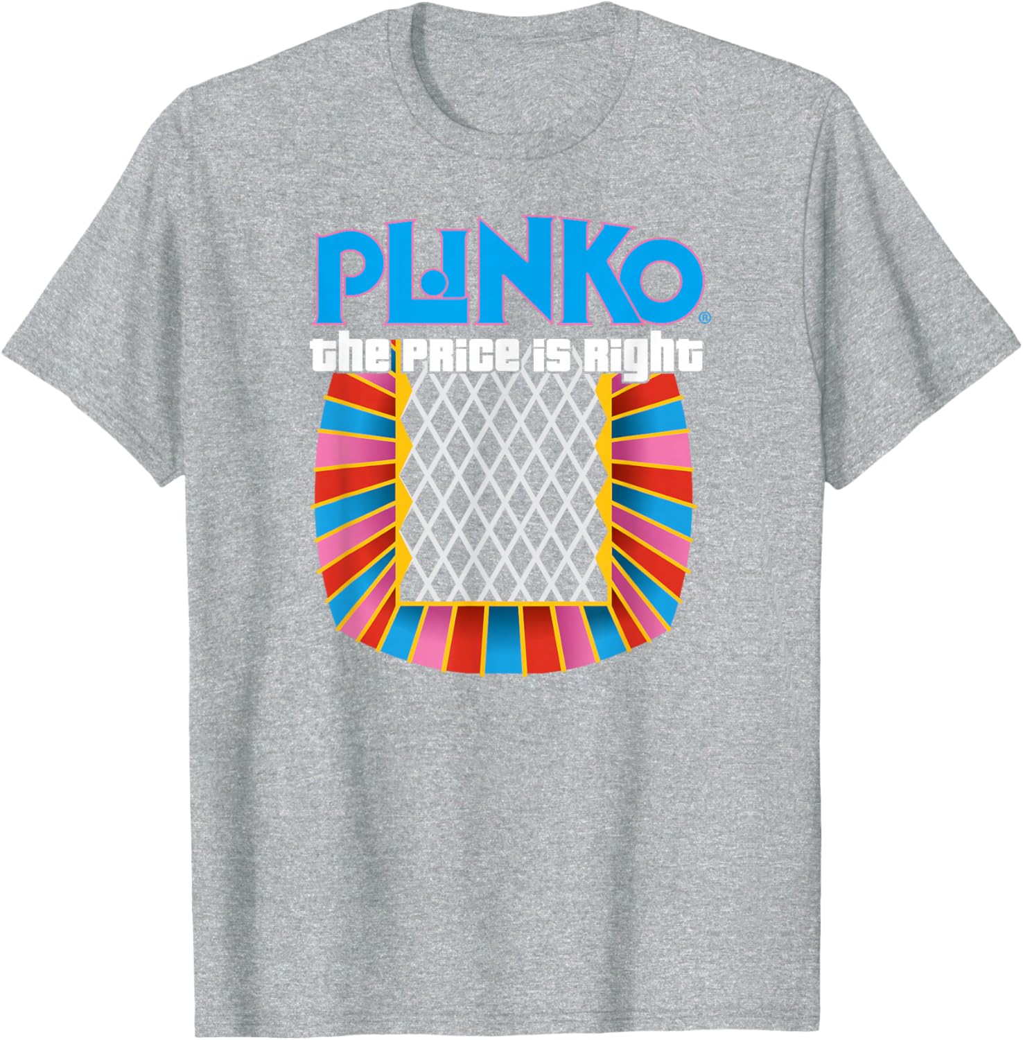 Price is Right Unisex Adults Black Plinko T-Shirt for Fun Game Lovers - 2