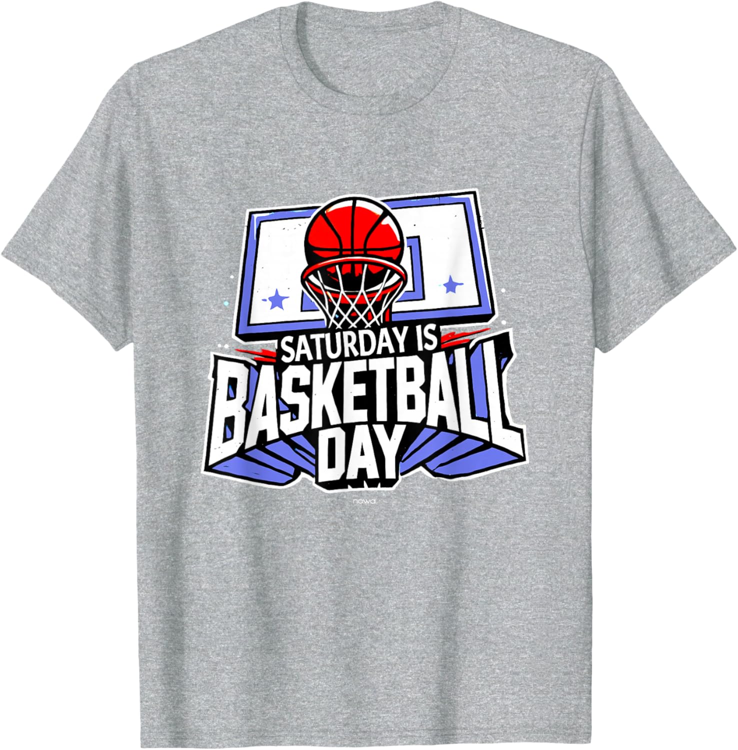 Saturday is Basketball Day T-Shirt for Fans, Great Gift for Players - 6