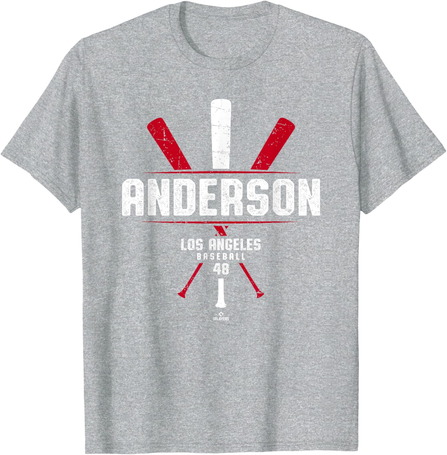 Vintage Ian Anderson Los Angeles Baseball Bat Gameday T-Shirt for Fans - 1