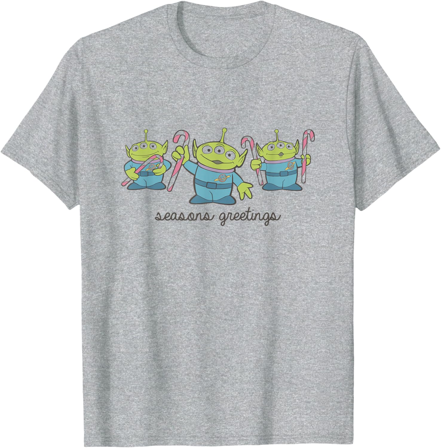 Disney Pixar Toy Story Christmas Aliens T-Shirt for Holiday Cheer - 1