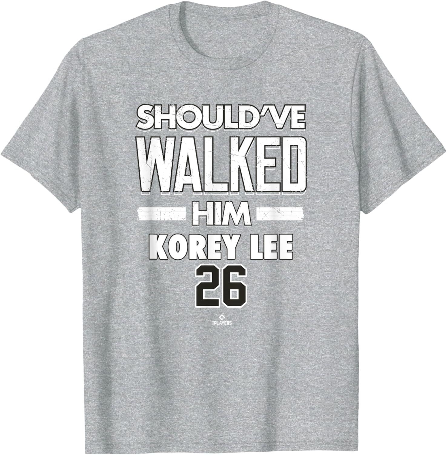 Should've Walked Him Korey Lee Chicago MLBPA T-Shirt for Baseball Fans - 2