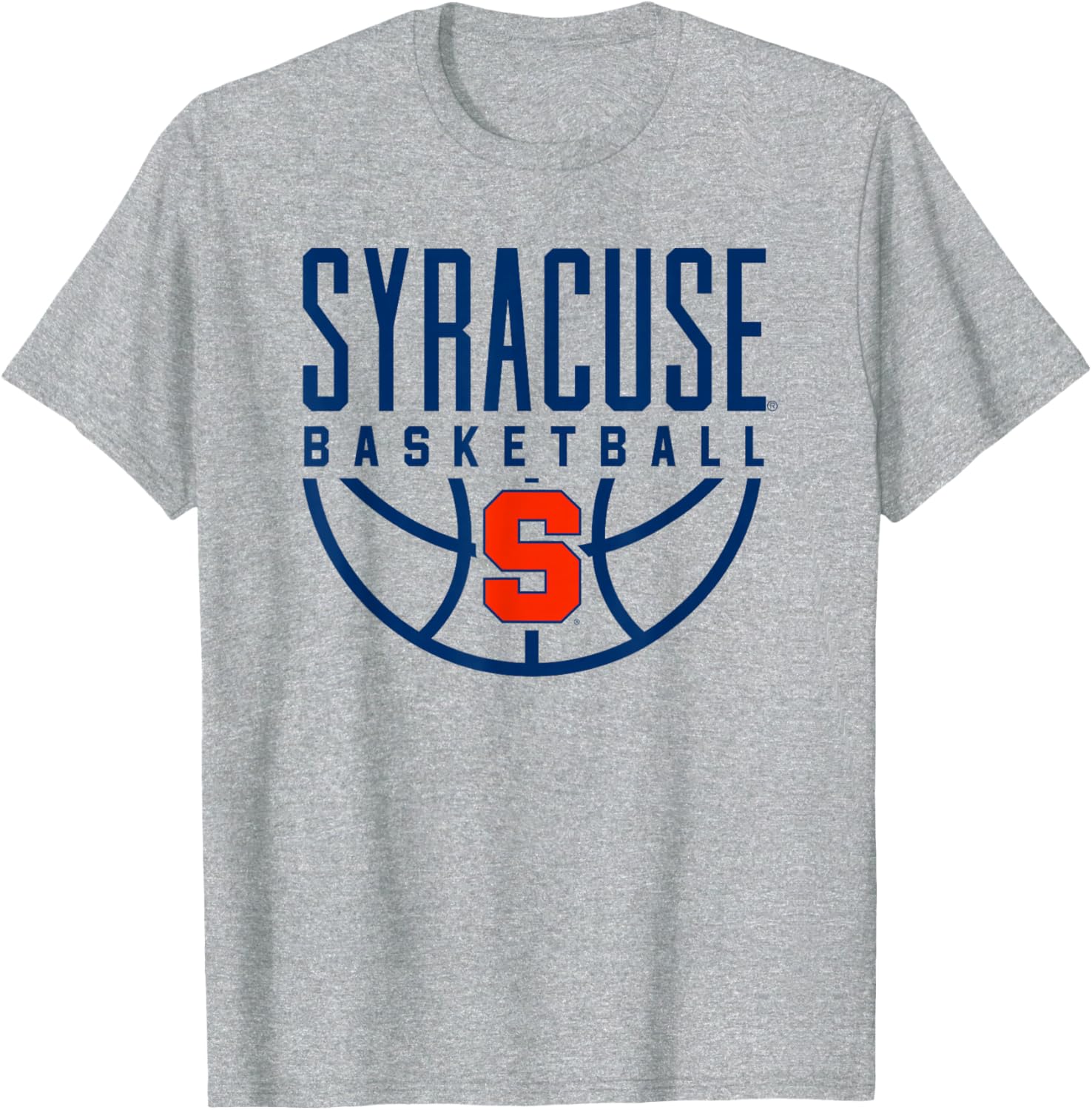 Syracuse University Orange Basketball Arch T-Shirt for Fans and Players - 2