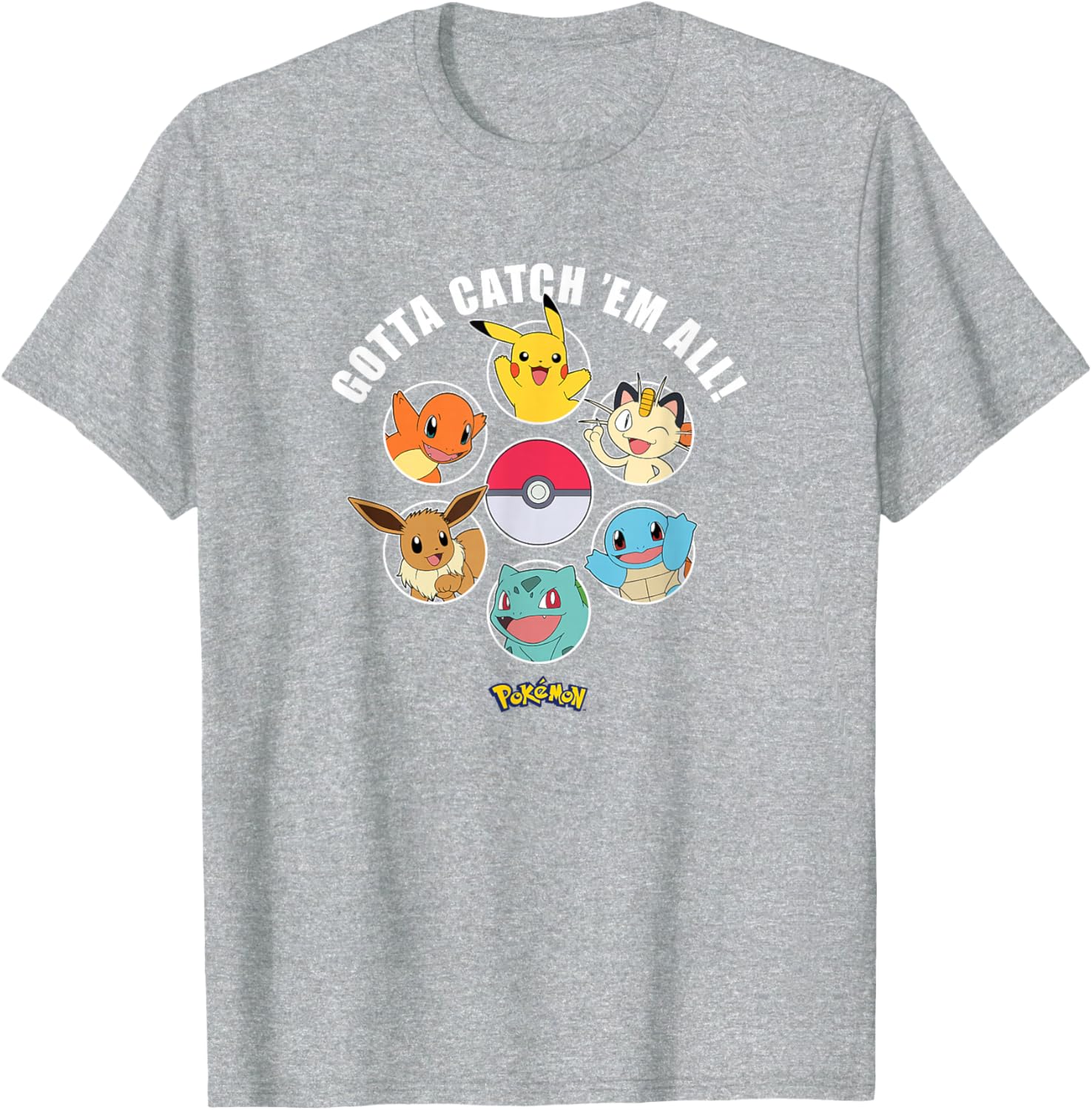 Pokémon Gotta Catch Em All Group T-Shirt for Fans and Collectors - 1