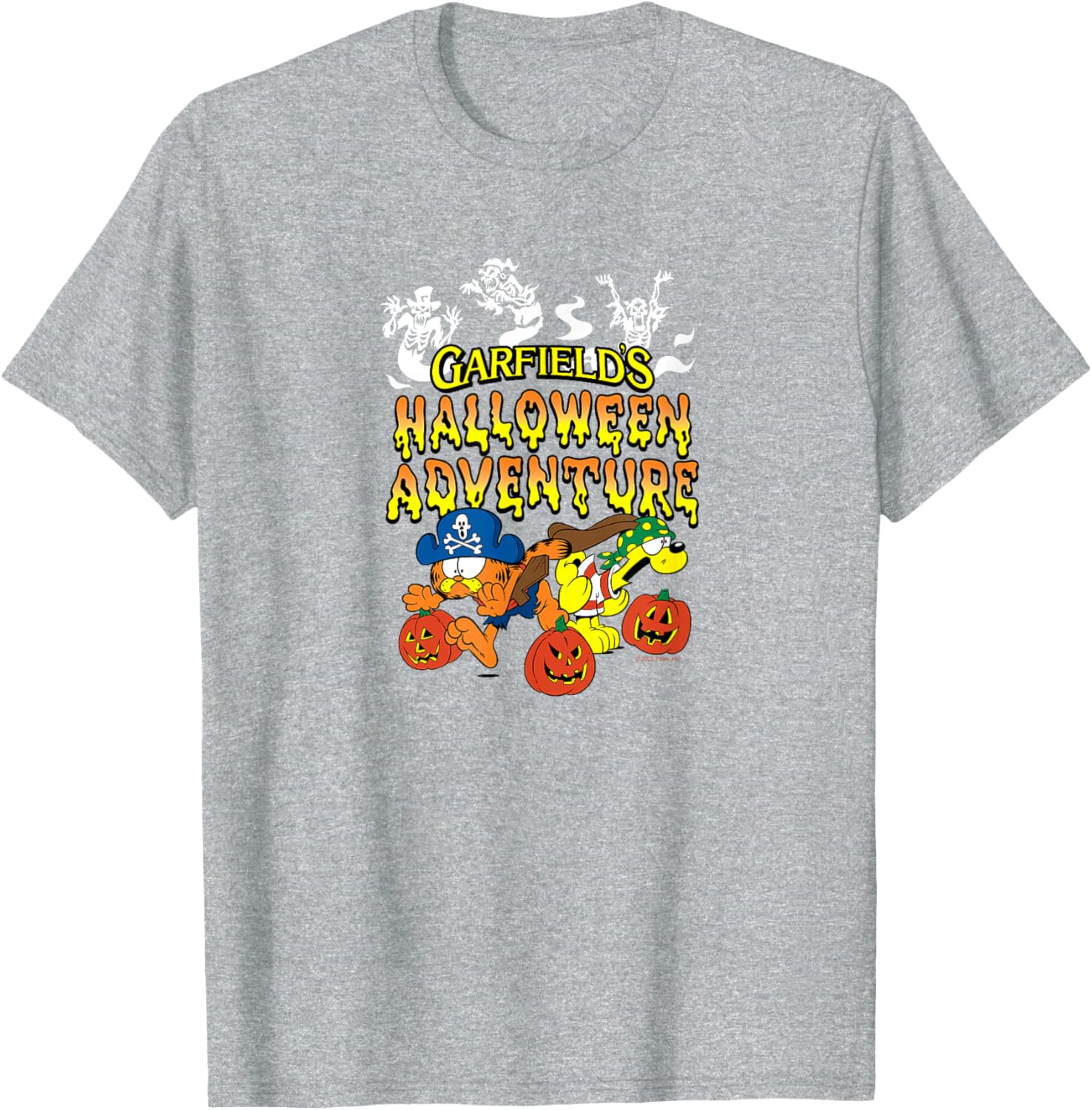 Garfield Halloween Adventure T-Shirt for Fun and Festive Style - 21