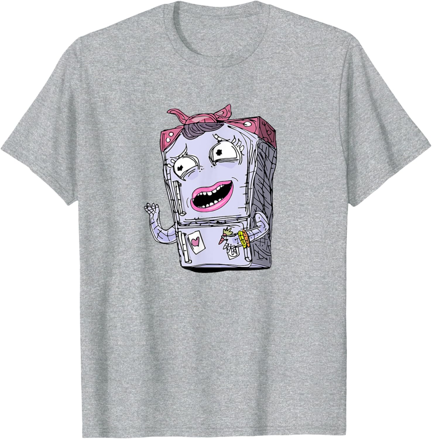 Rick and Morty Mrs. Refrigerator T-Shirt Fun Cartoon Apparel for Fans - 2