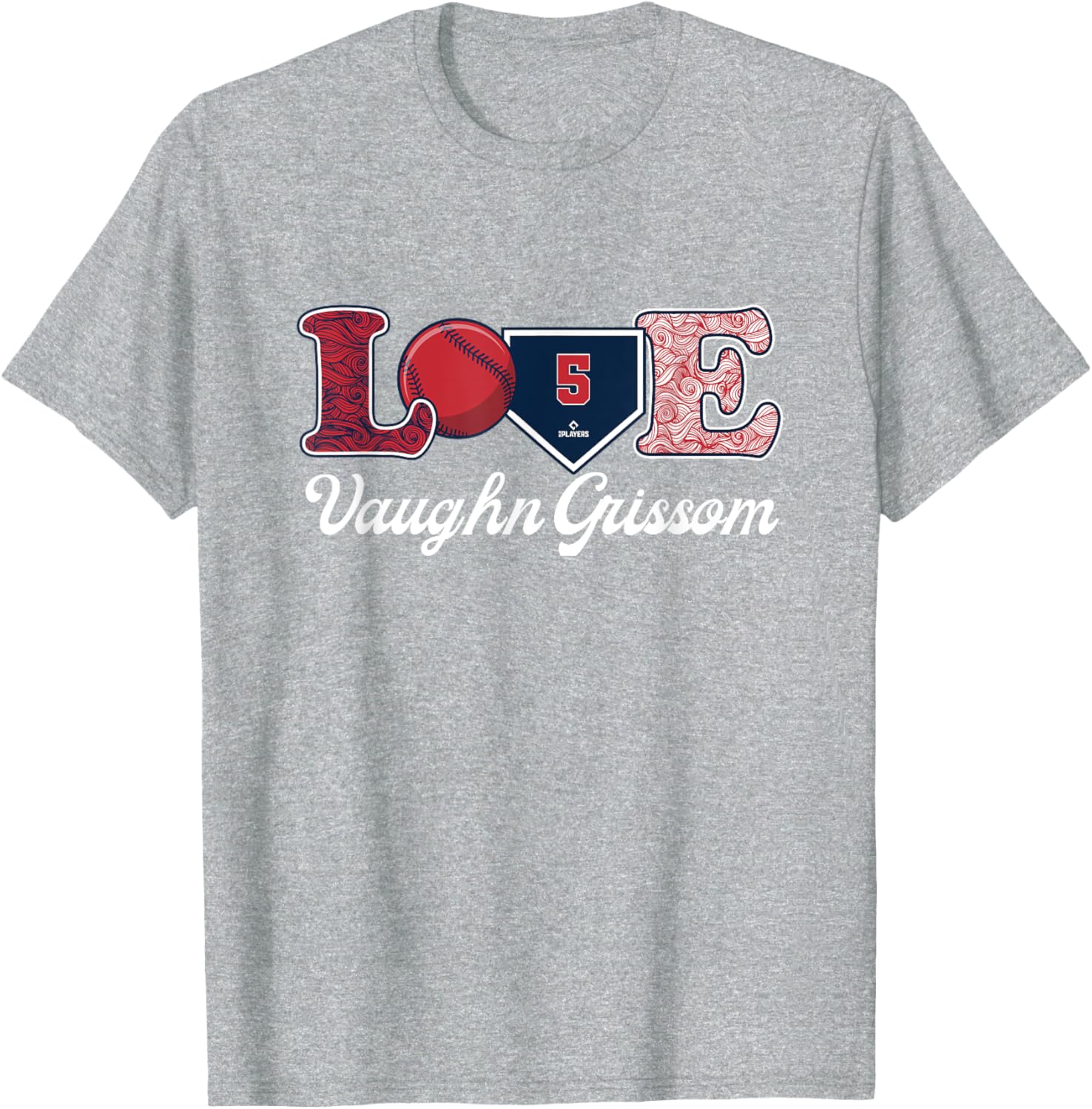 Vaughn Grissom Boston Baseball T-Shirt for Fans and Players - 1
