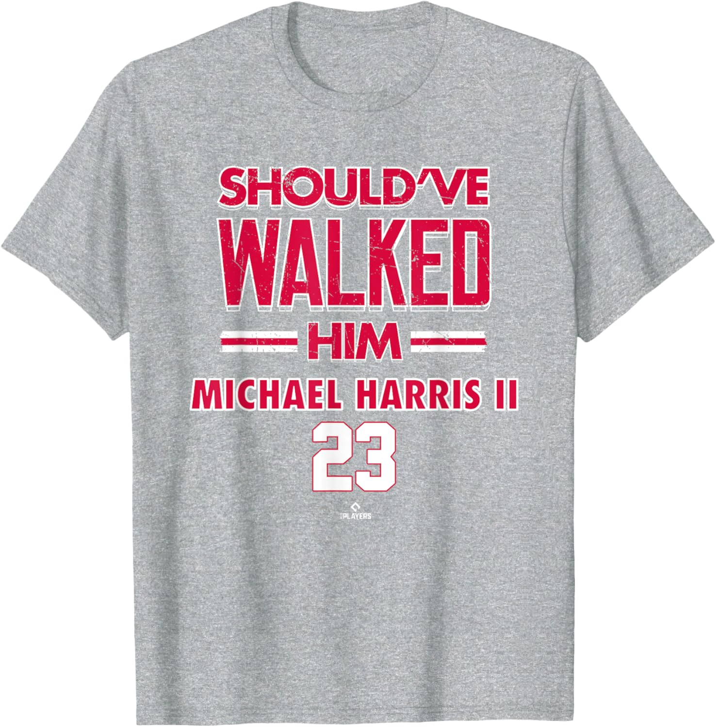 Should've Walked Him Michael Harris II Atlanta Baseball T-Shirt for Fans - 4