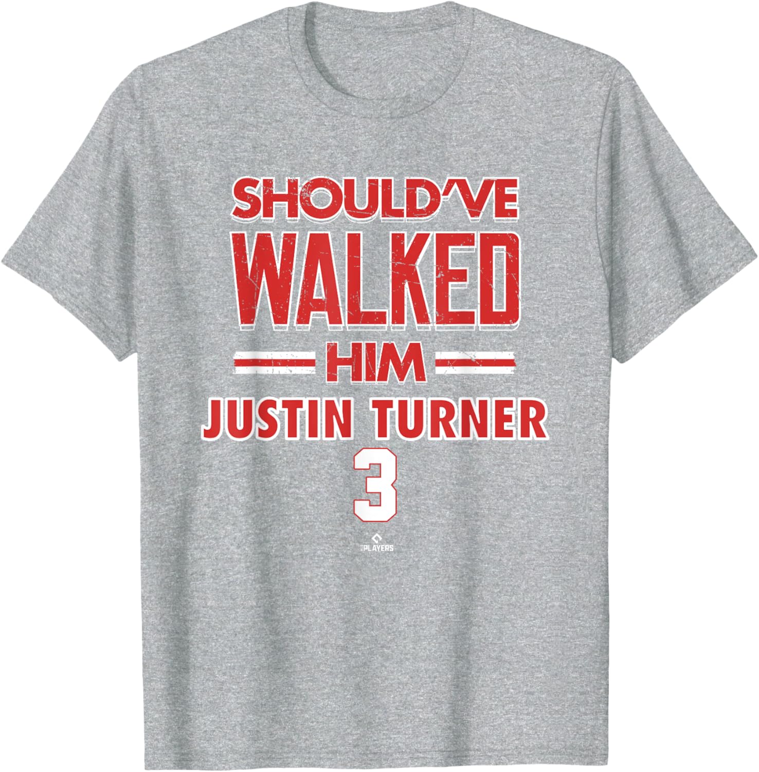 Should've Walked Him Justin Turner Chicago Baseball T-Shirt for Fans - 4