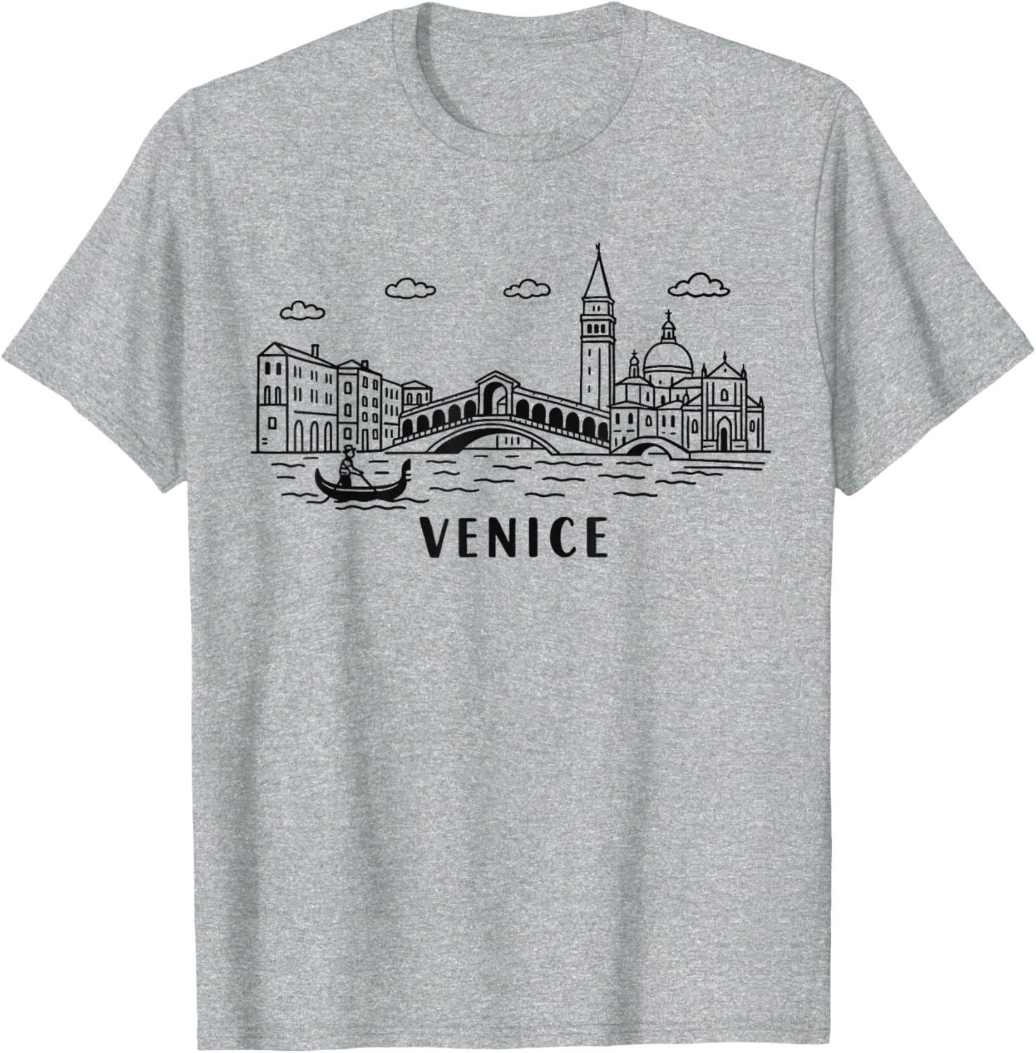 Venice Skyline T-Shirt Italy Souvenir Perfect for Travel Lovers - 14