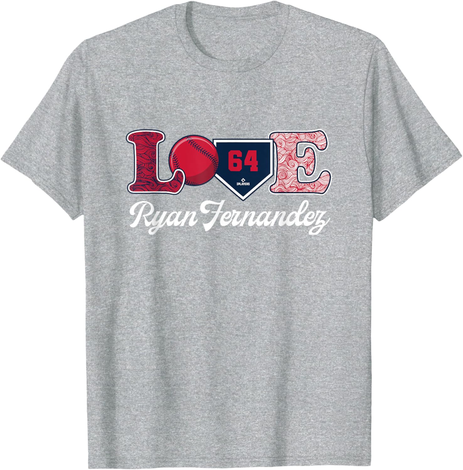 Ryan Fernandez St Louis Baseball T-Shirt MLBPA Stylish Fan Apparel - 2