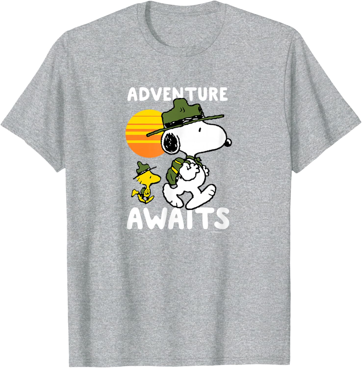 Peanuts Snoopy Adventure Awaits T-Shirt for Fun-Loving Fans - 8