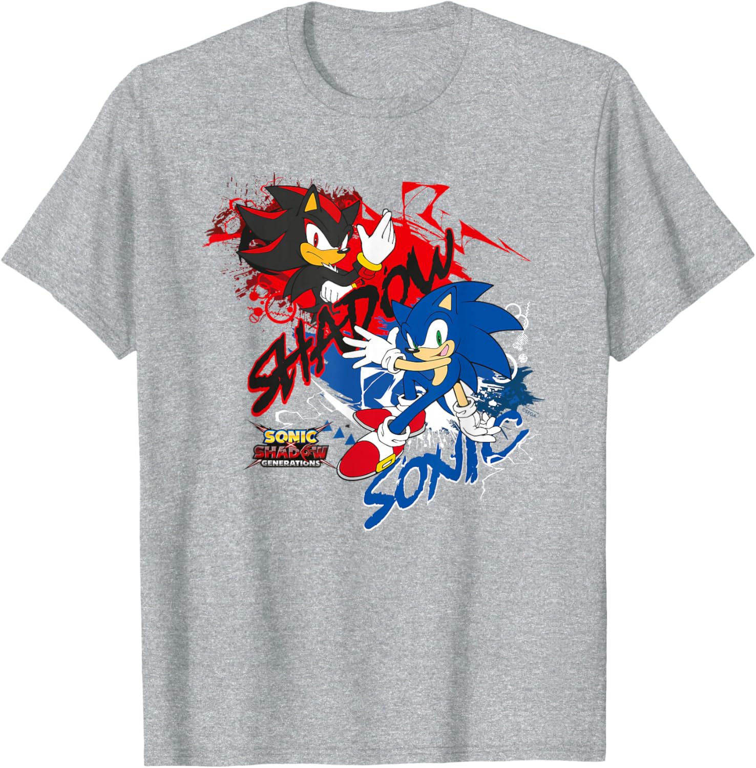 Sonic X Shadow Generations T-Shirt for Fans of Sonic the Hedgehog - 12
