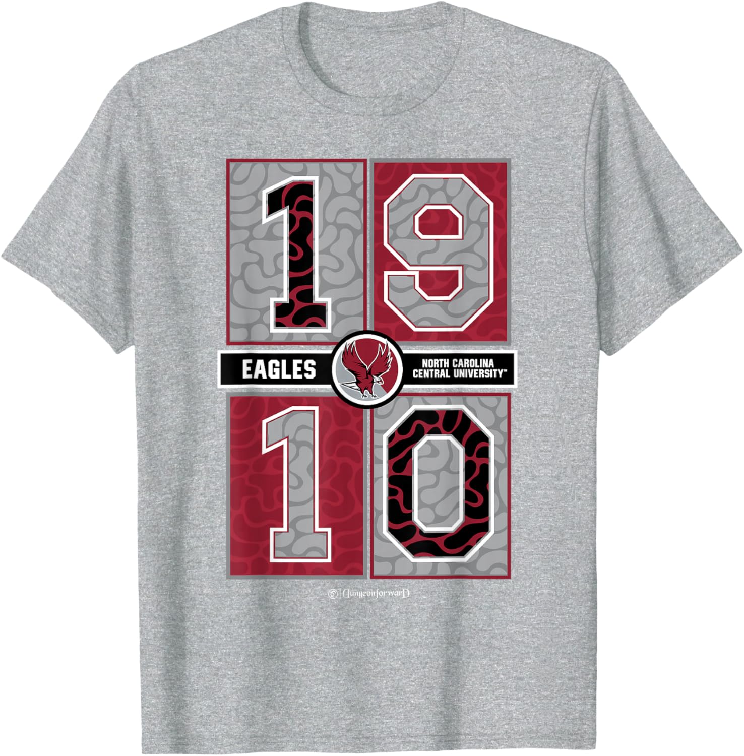 North Carolina Central University NCCU Concrete Date HBCU T-Shirt Design - 4