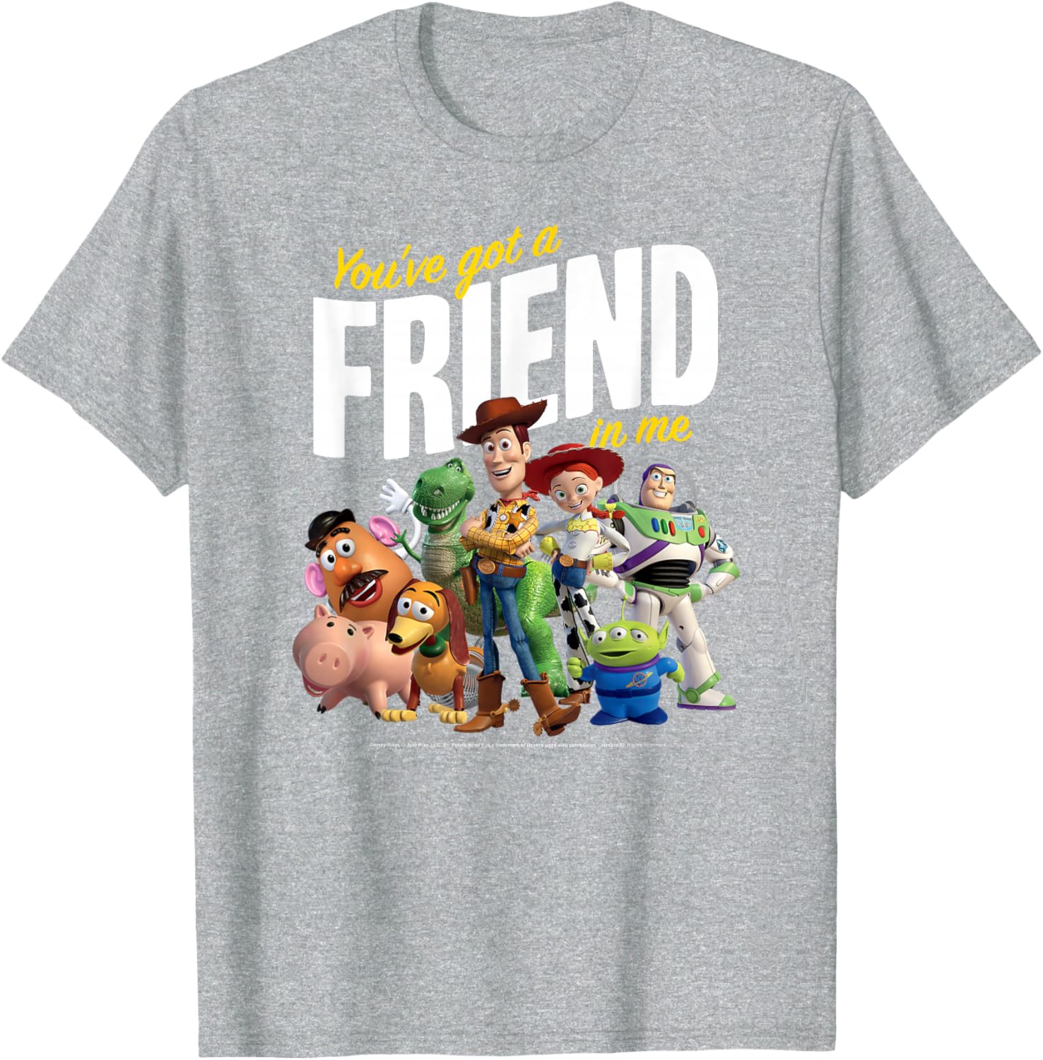 Toy Story You've Got a Friend In Me T-Shirt for Kids and Adults - 8
