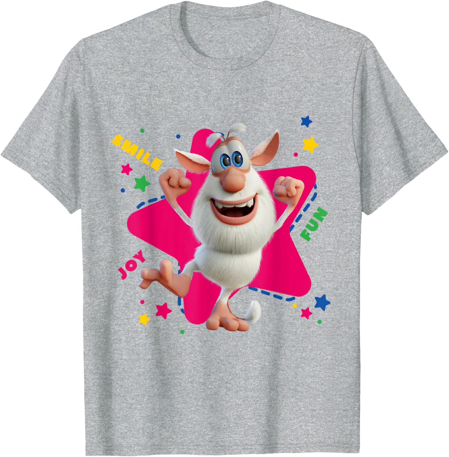 Star Joy Booba Fun T-Shirt for Kids - Comfortable and Cute Apparel - 10