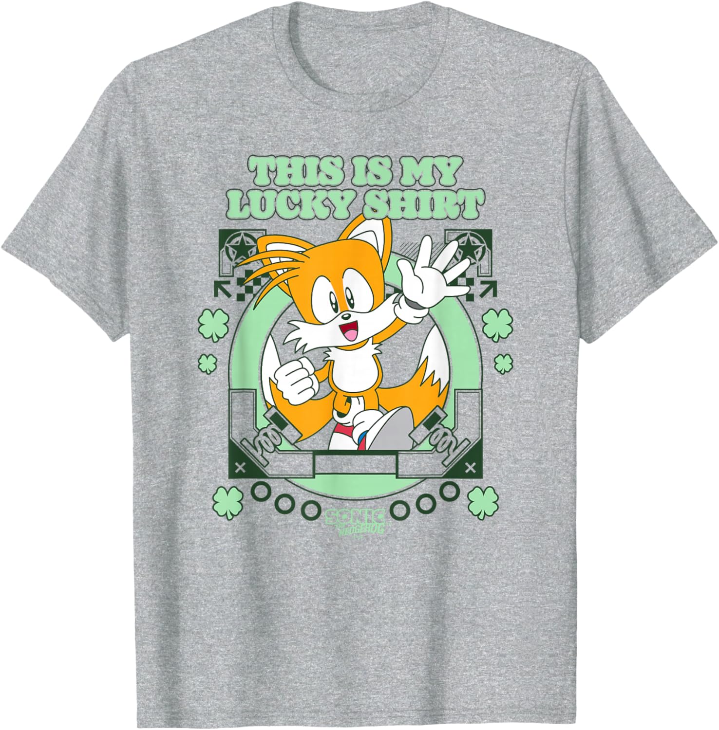 Sonic the Hedgehog Lucky T-Shirt for Happy Tails Fans and Gamers - 3