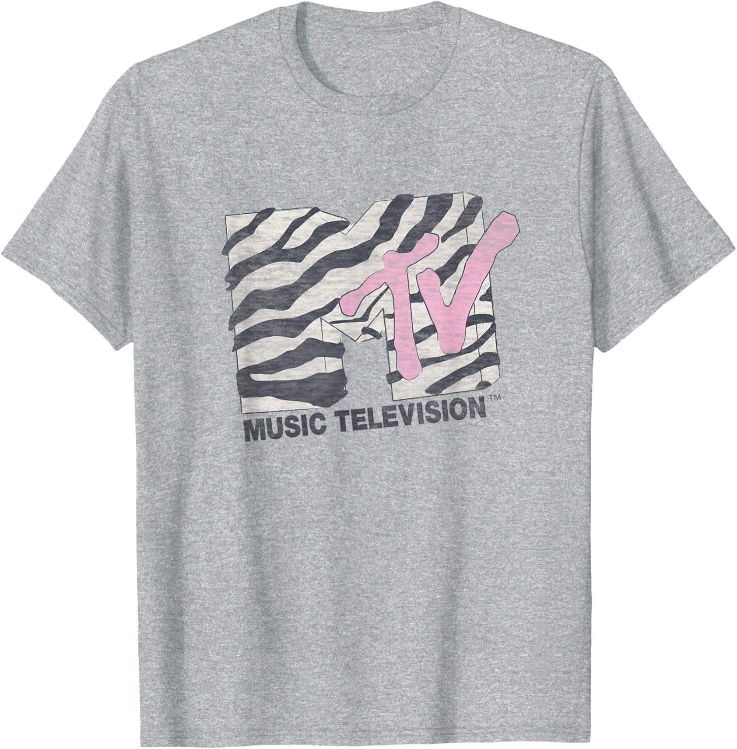 Vintage Pink Zebra Print T-Shirt for Stylish Animal Print Lovers - 11