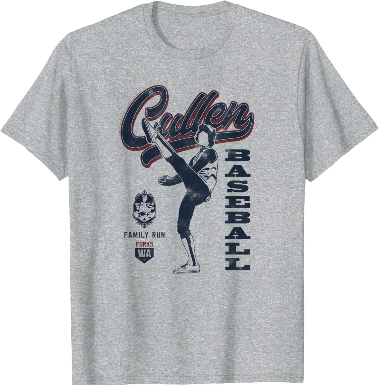 Twilight Saga Cullen Baseball Forks Washington Movie T-Shirt for Fans - 3