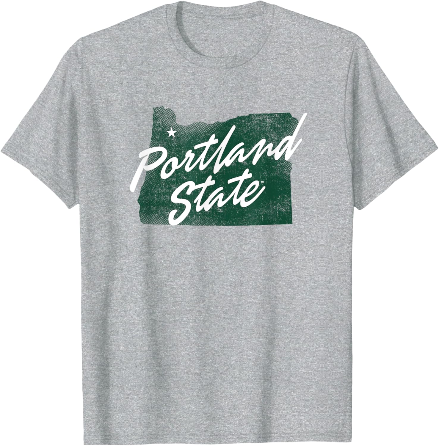 Portland State University Vikings Modern Logo T-Shirt for Fans - 3