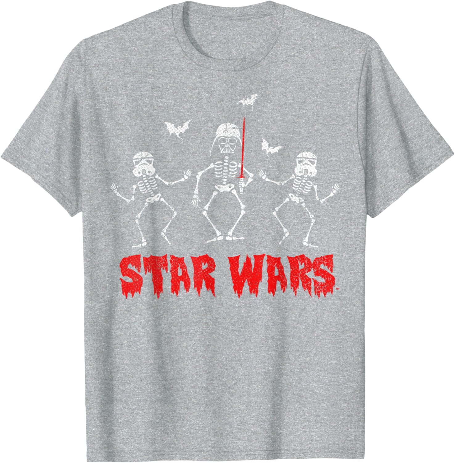 Star Wars Halloween Darth Vader Spooky Skeleton T-Shirt for Fun loving Fans - 7