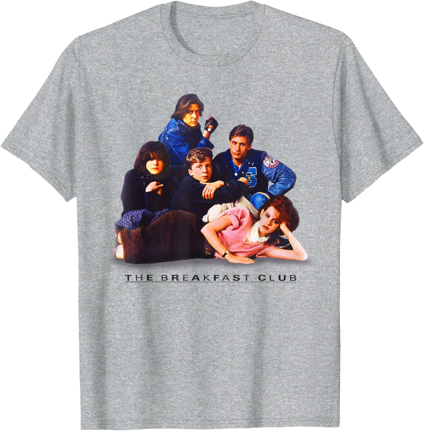 The Breakfast Club 40th Anniversary Classic Cast Photo T-Shirt - 1
