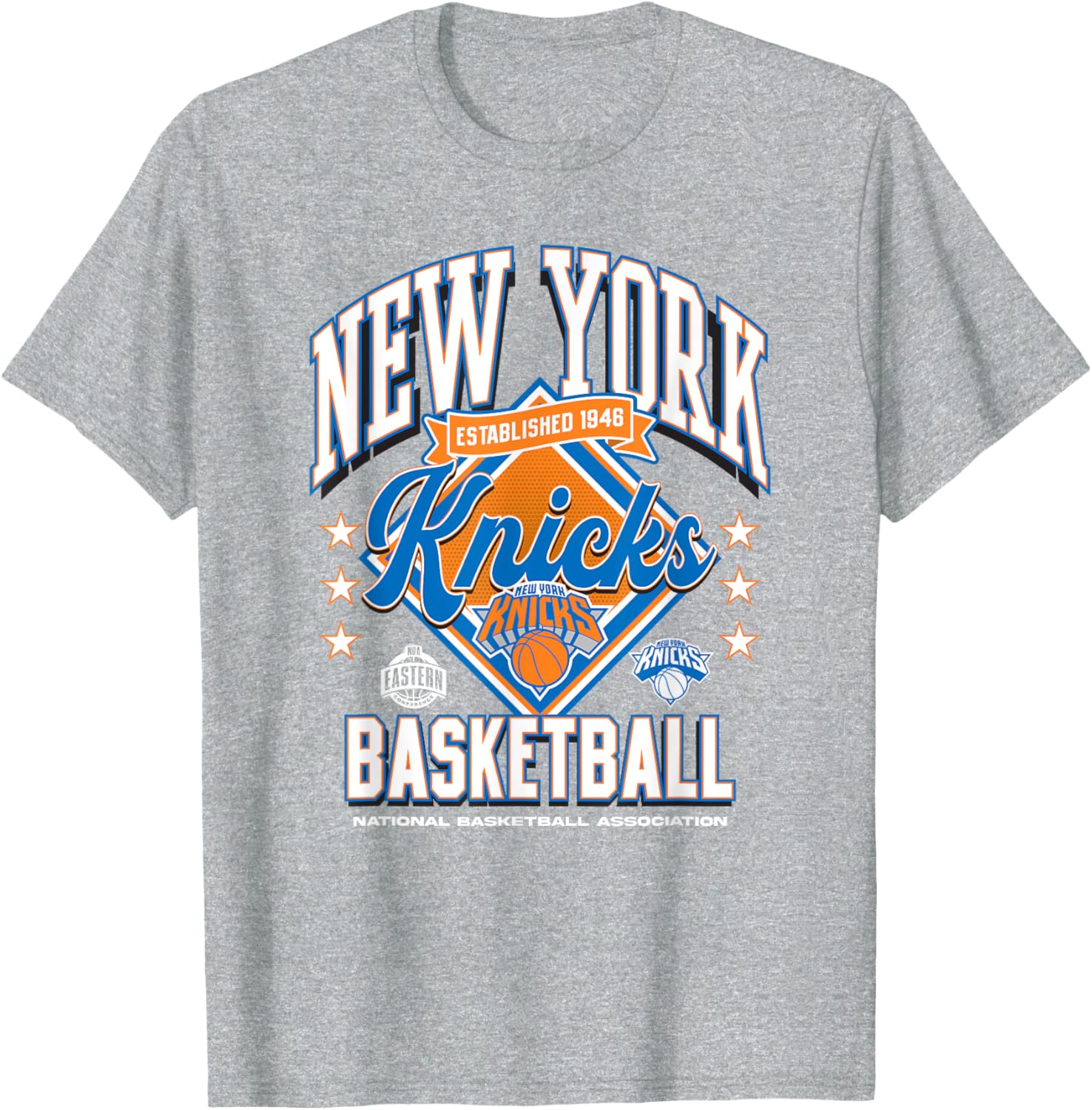 Official New York Knicks Tip Off T-Shirt for NBA Fans and Supporters - 2