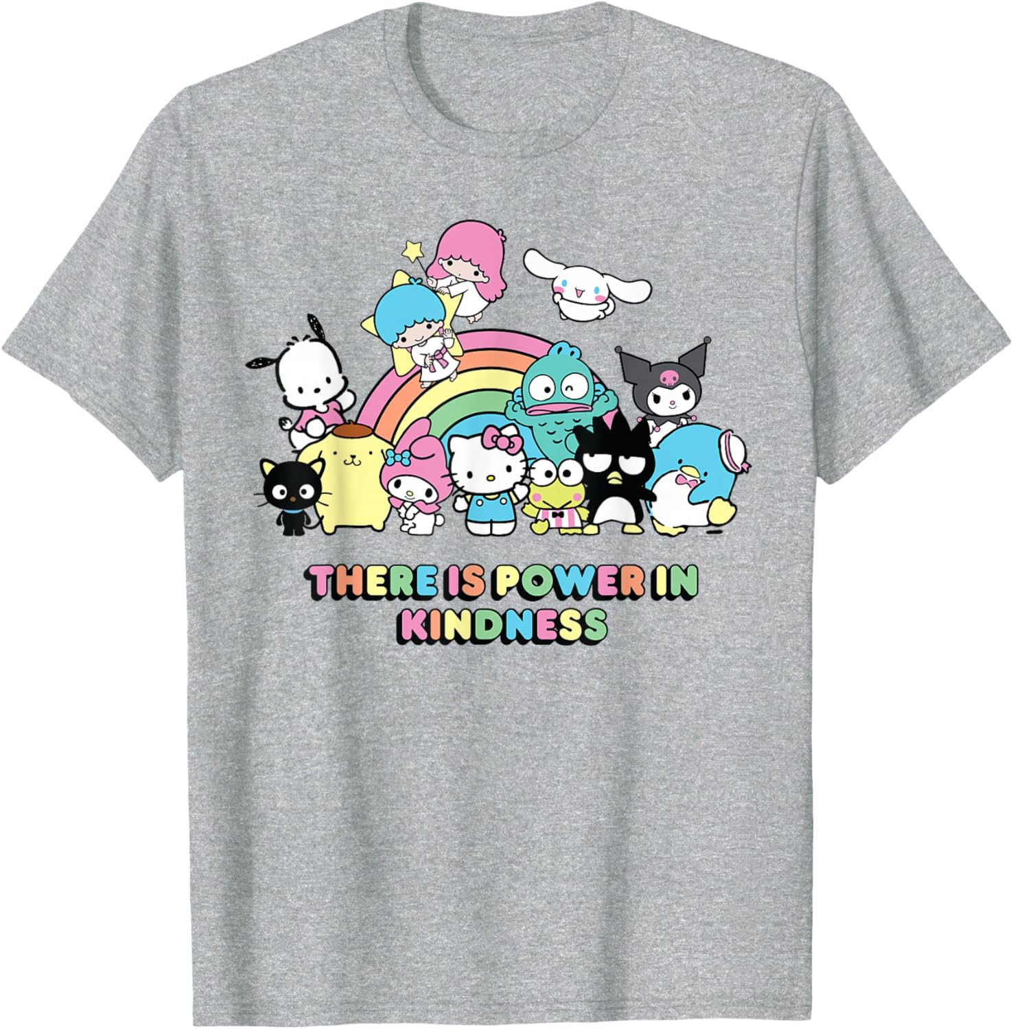 Sanrio Hello Kitty Friends Power in Kindness Classic Fit T-Shirt - 3