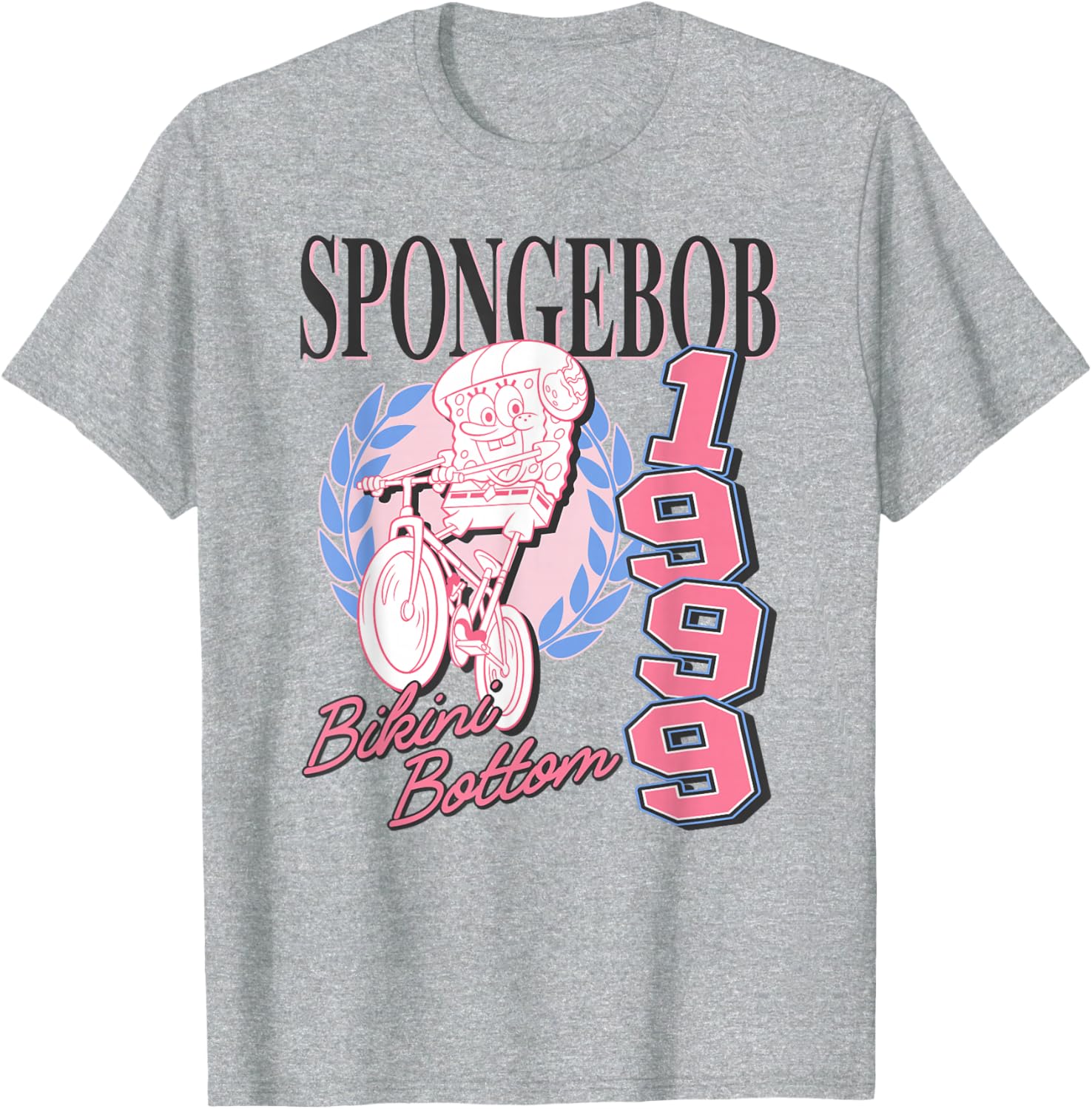 SpongeBob Bikini Bottom Biking Retro T-Shirt for Fun Fashion Lovers - 5