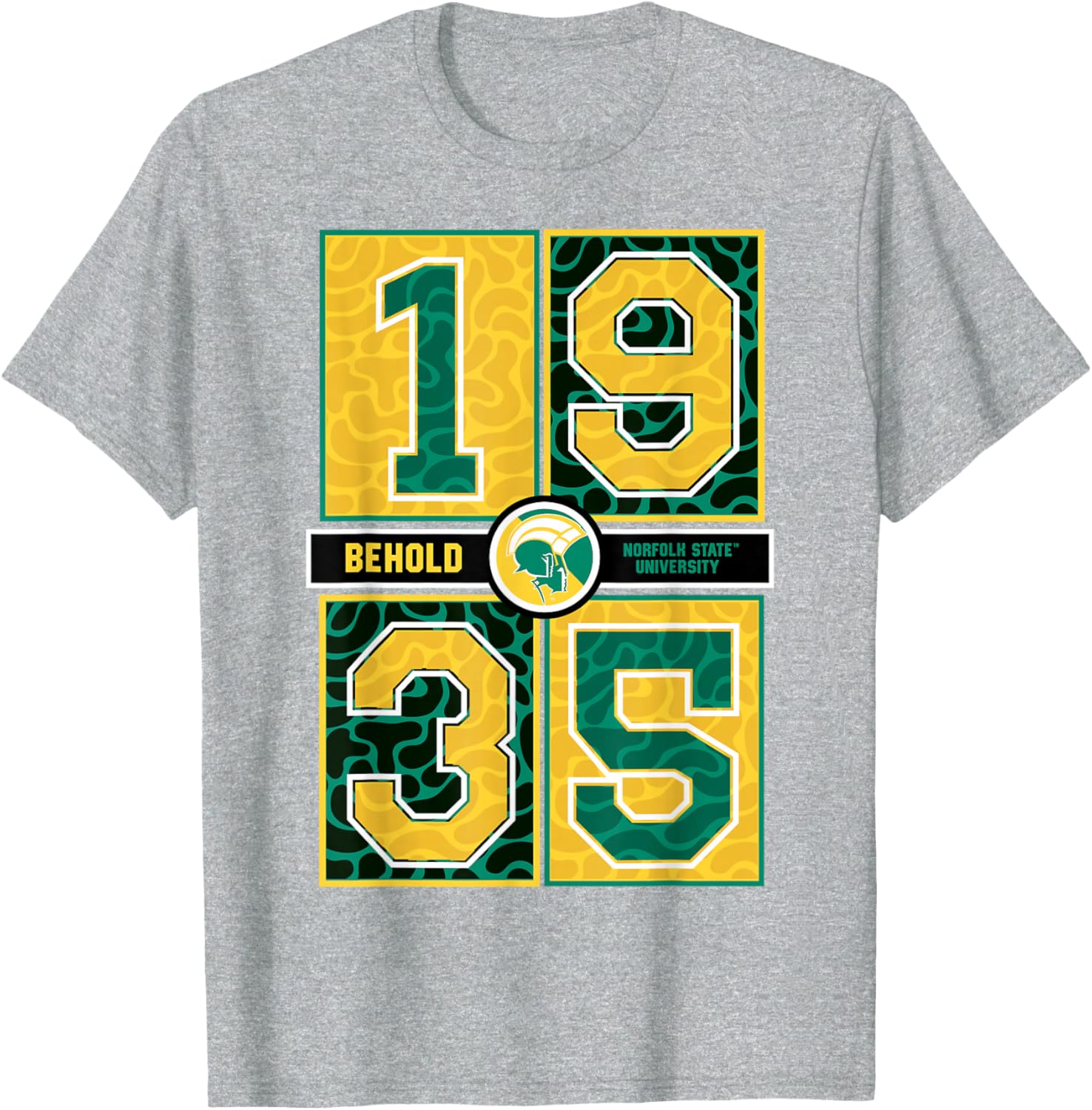 Norfolk State University Spartans HBCU Concrete Date T-Shirt for Fans - 6