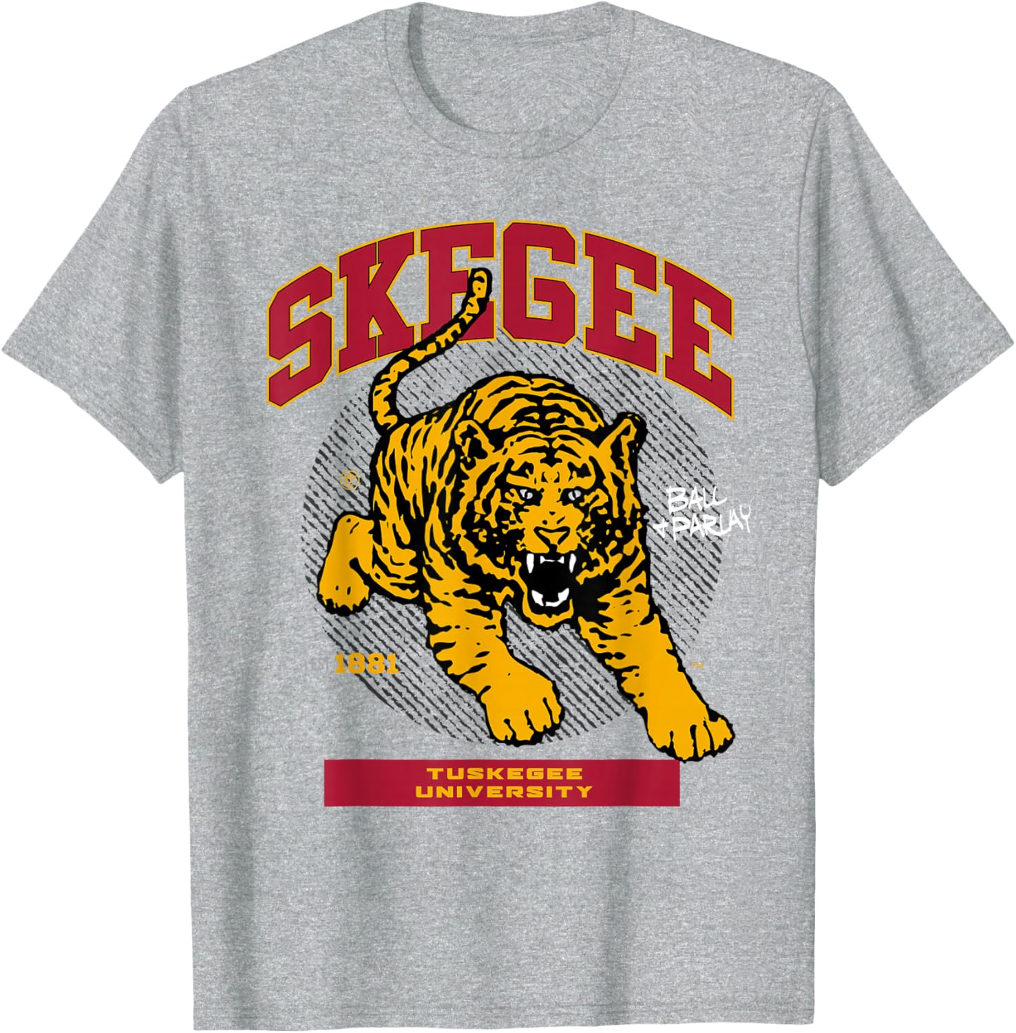 Tuskegee University Golden Tigers T-Shirt HBCU Apparel for Fans - 1