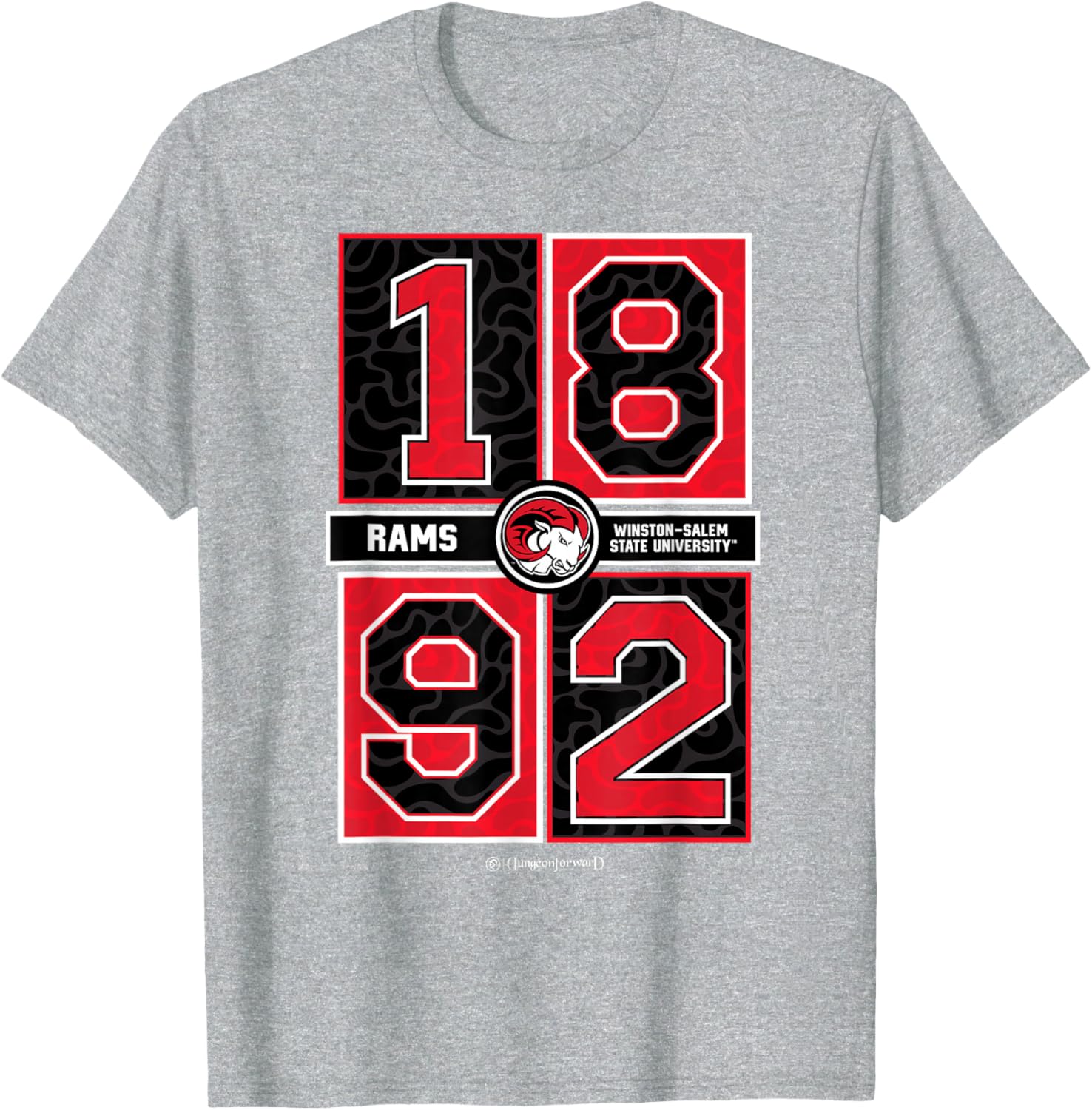 WSSU Rams Concrete Date T-Shirt for Fans and Students - Stylish Apparel - 1