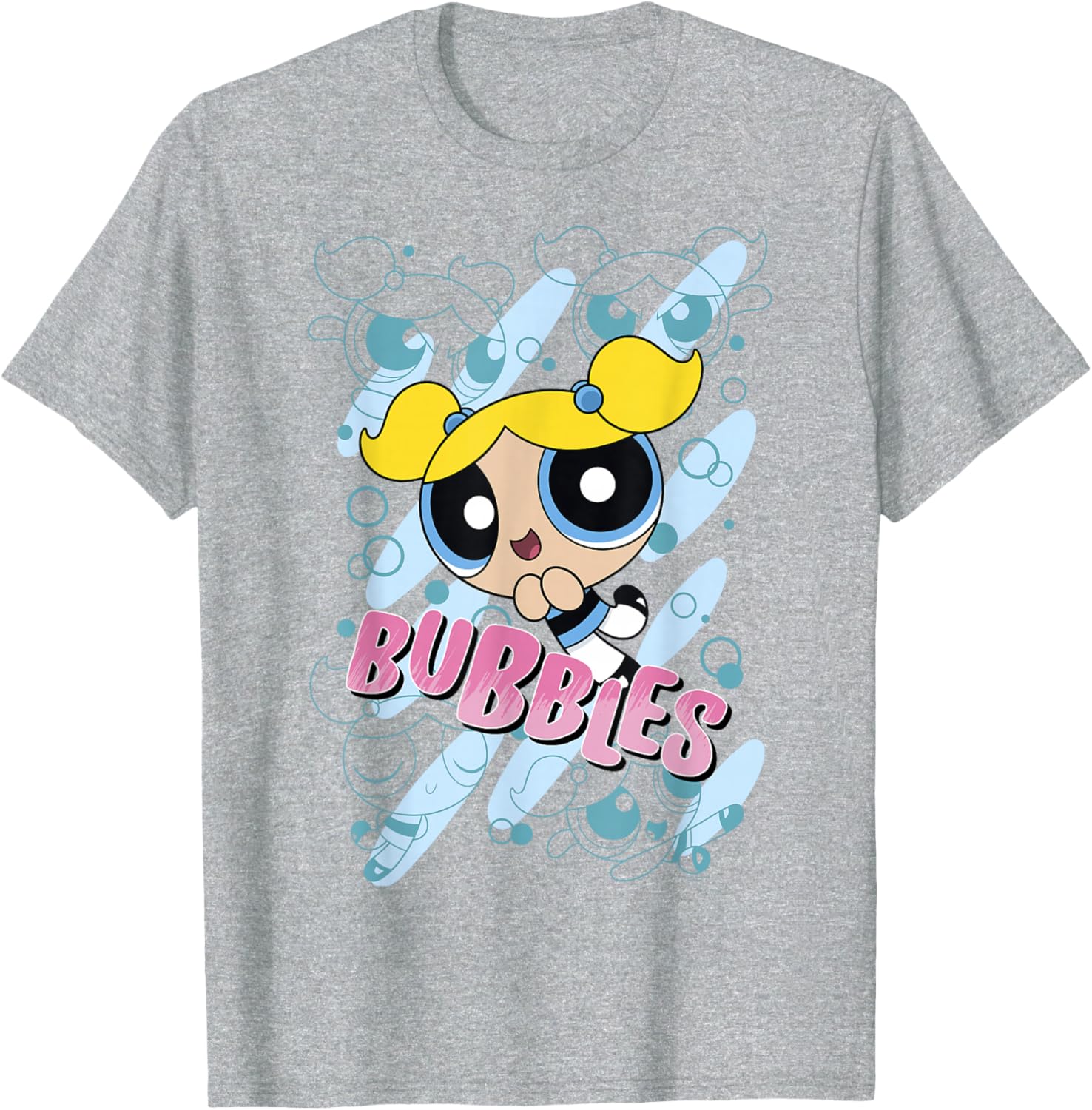 Powerpuff Girls Bubbles Moves T-Shirt for Kids and Fans of All Ages - 4