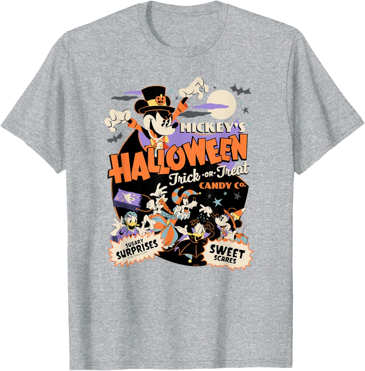 Disney Mickey Halloween Trick or Treat Candy Co T-Shirt for Kids - 25