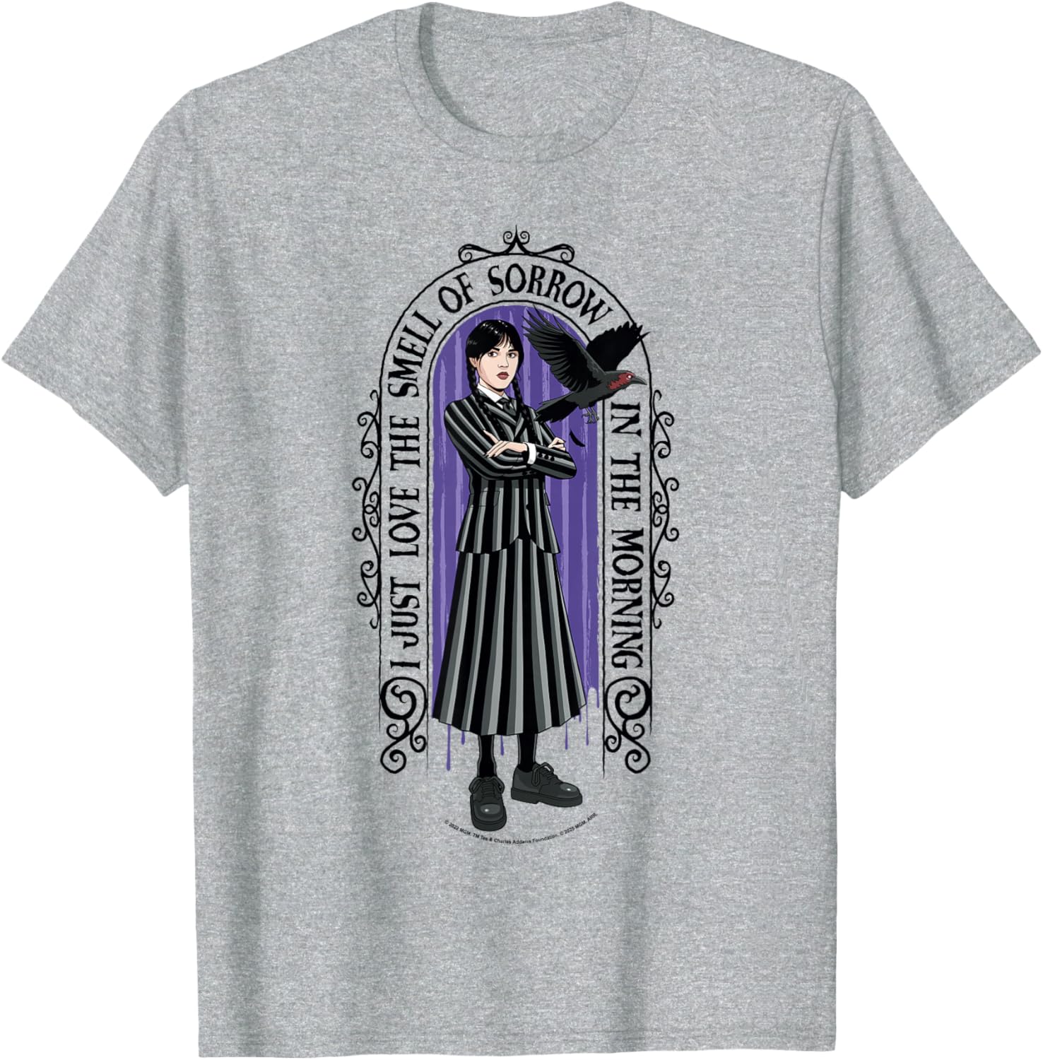 Wednesday Season 2 I Love The Smell of Sorrow T-Shirt for Fans - 3