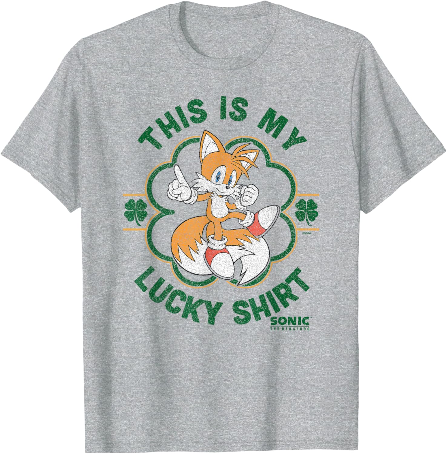 Sonic The Hedgehog St. Patrick's Day Lucky Shirt for Fun Celebrations - 4