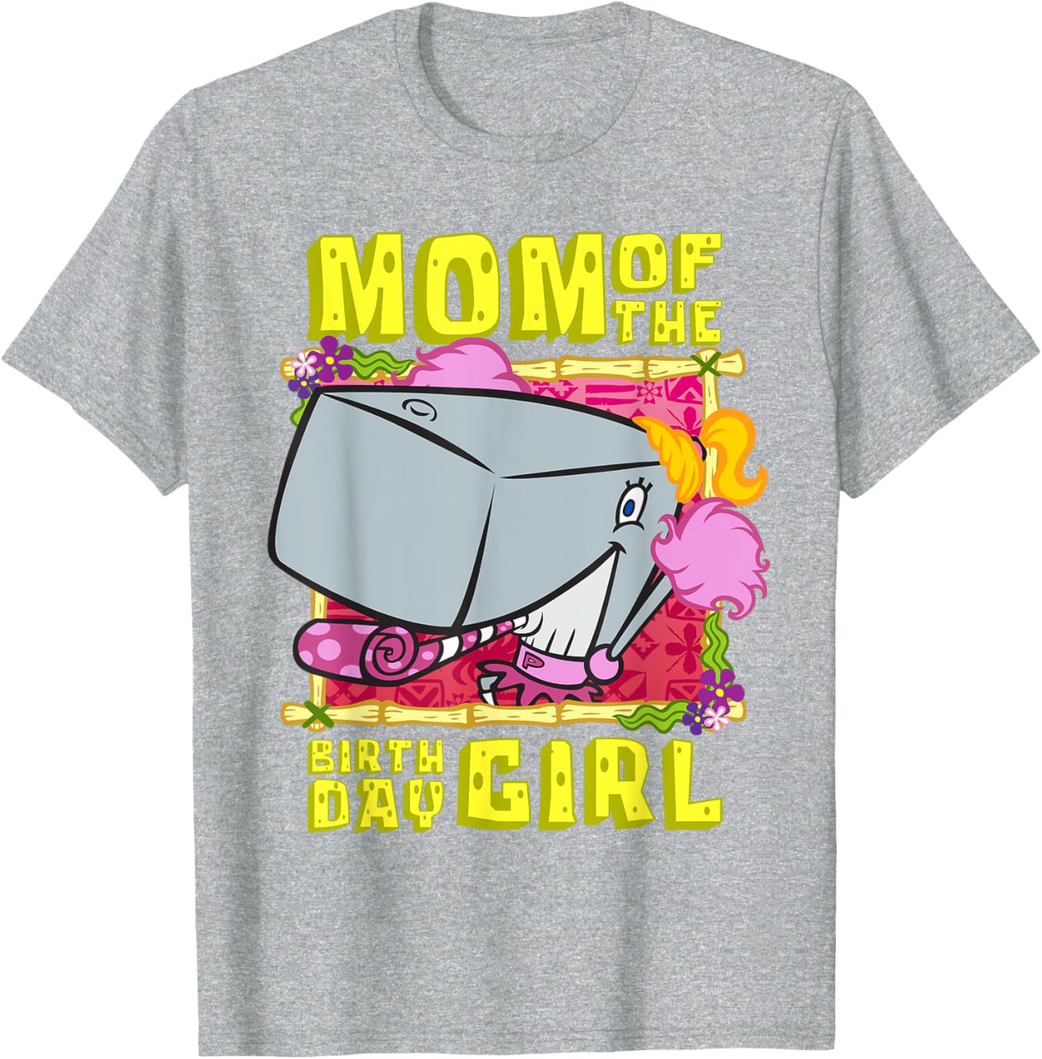 SpongeBob Pearl Krabs Mom T-Shirt Perfect Gift for Birthday Girls - 16