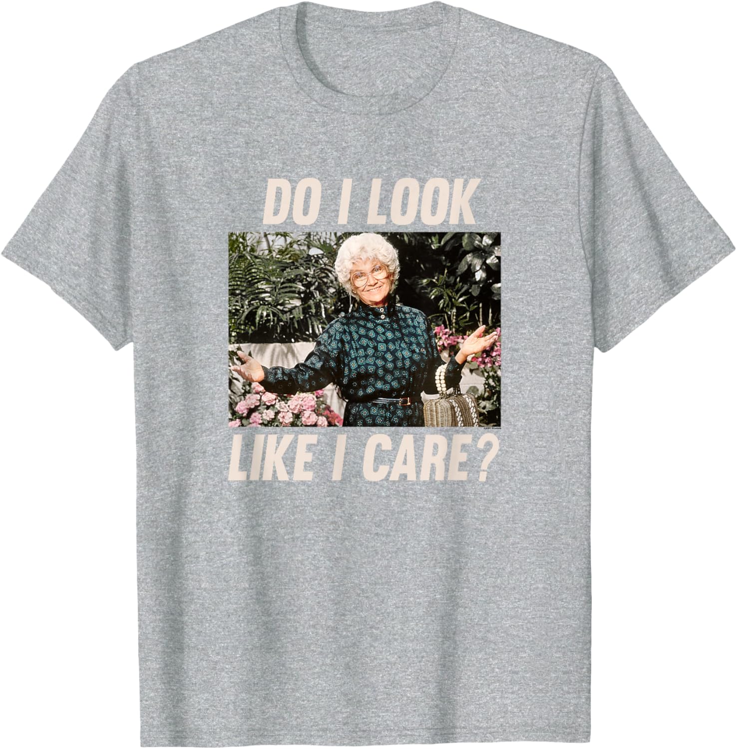 Sophia Golden Girls Do I Look Like I Care T-Shirt Funny Women's Apparel - 2