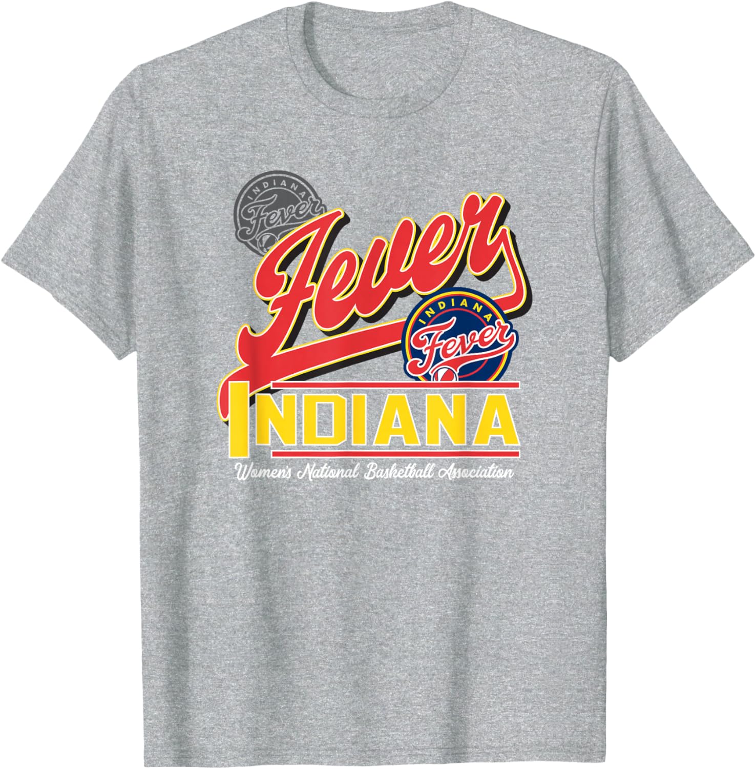 WNBA Indiana Fever Replica Hard T-Shirt for Ultimate Sports Fans - 1