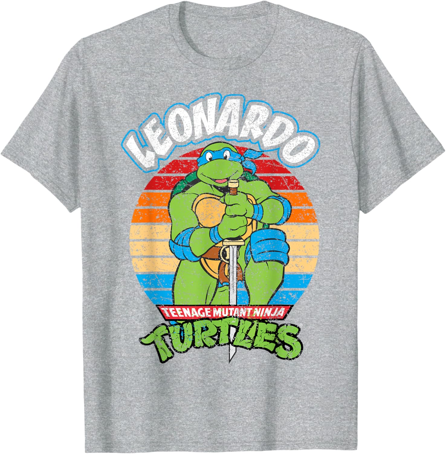 Teenage Mutant Ninja Turtles Leonardo Action T-Shirt for Fans - 18
