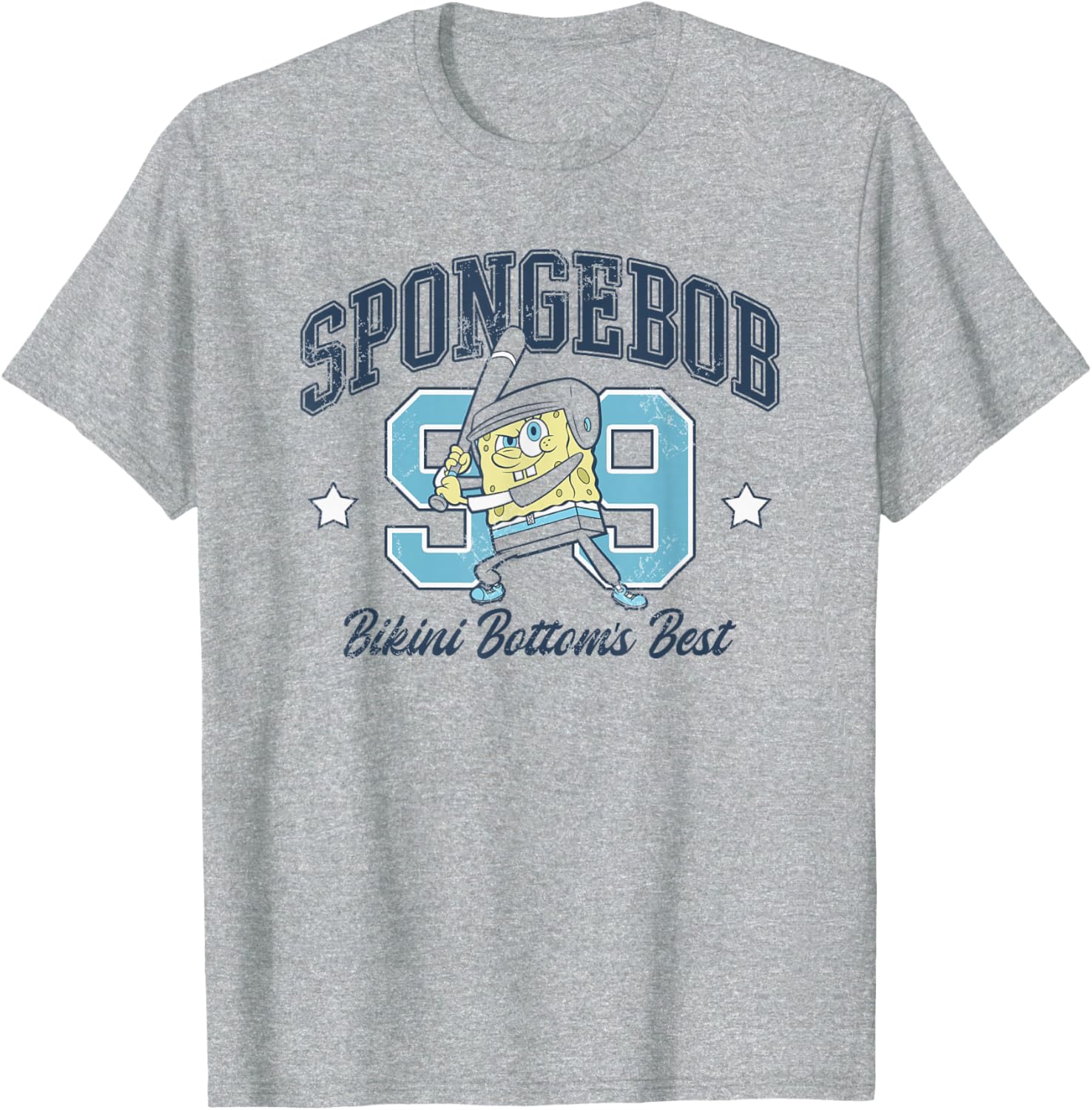 SpongeBob SquarePants Retro Baseball T-Shirt for Fun Fans - 6