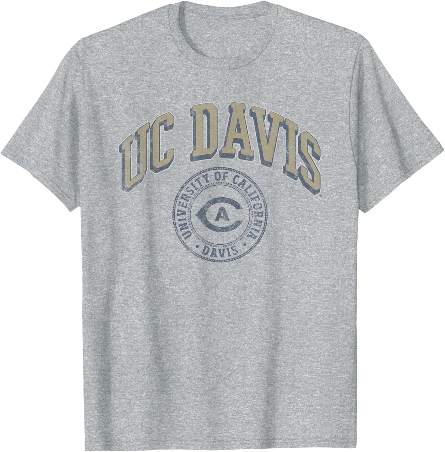 UC Davis Aggies Seal T-Shirt for Sports and Outdoor Enthusiasts - 3