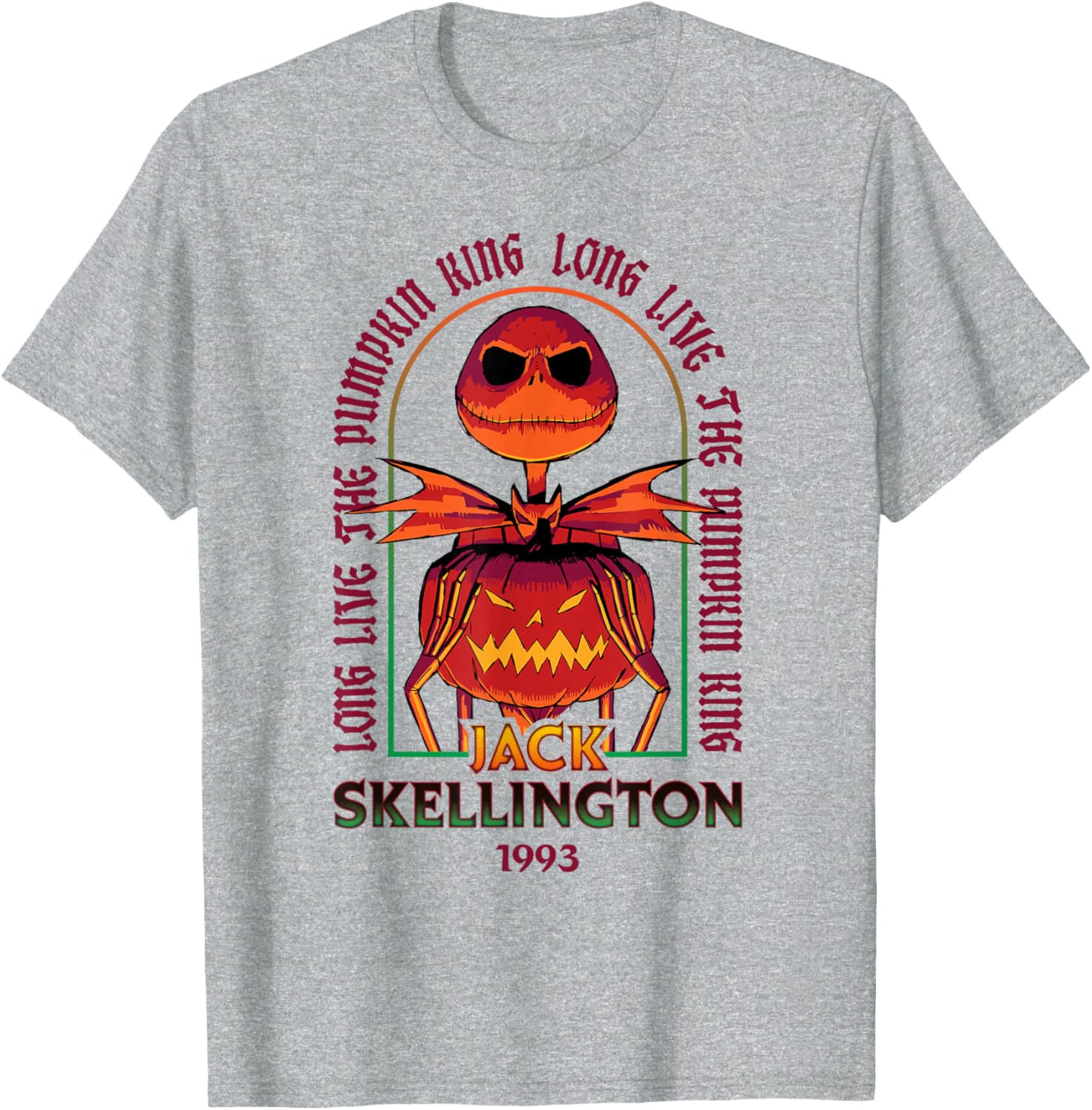 Disney Nightmare Before Christmas Jack T-Shirt 1993 for Fans and Collectors - 1