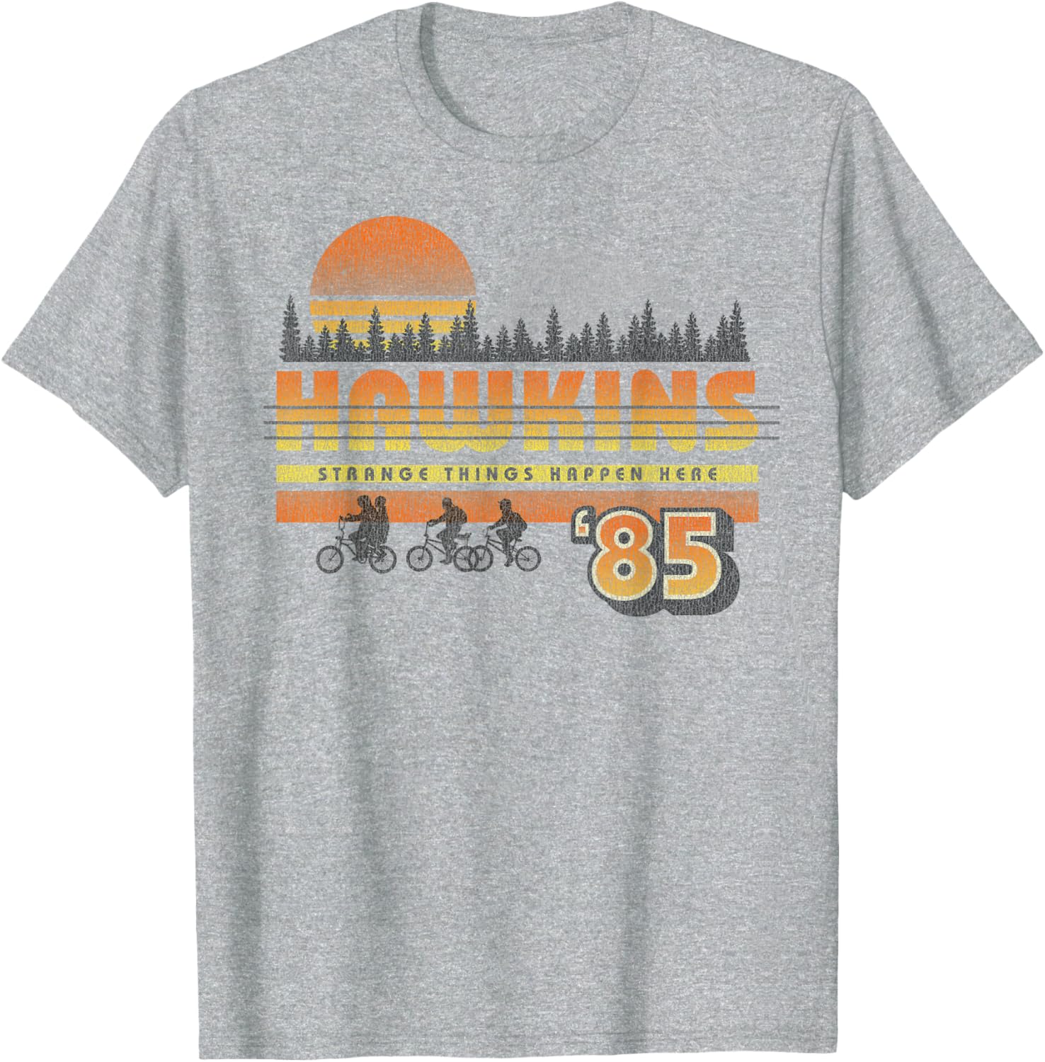Stranger Things 85 Retro T-Shirt for Fans of Hawkins Adventure - 2