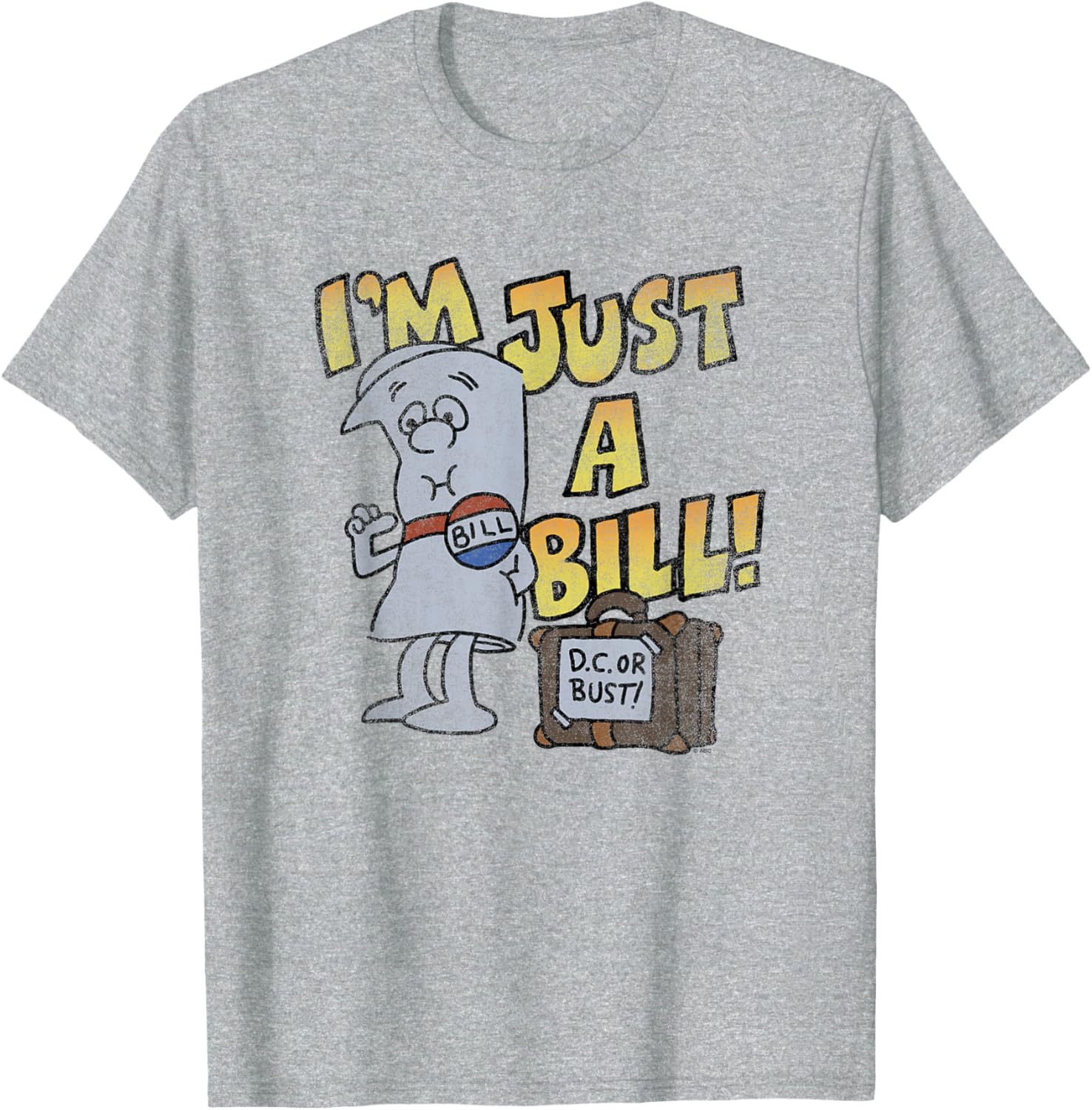 Ripple Junction Schoolhouse Rock I'm Just A Bill Congress T-Shirt - 7