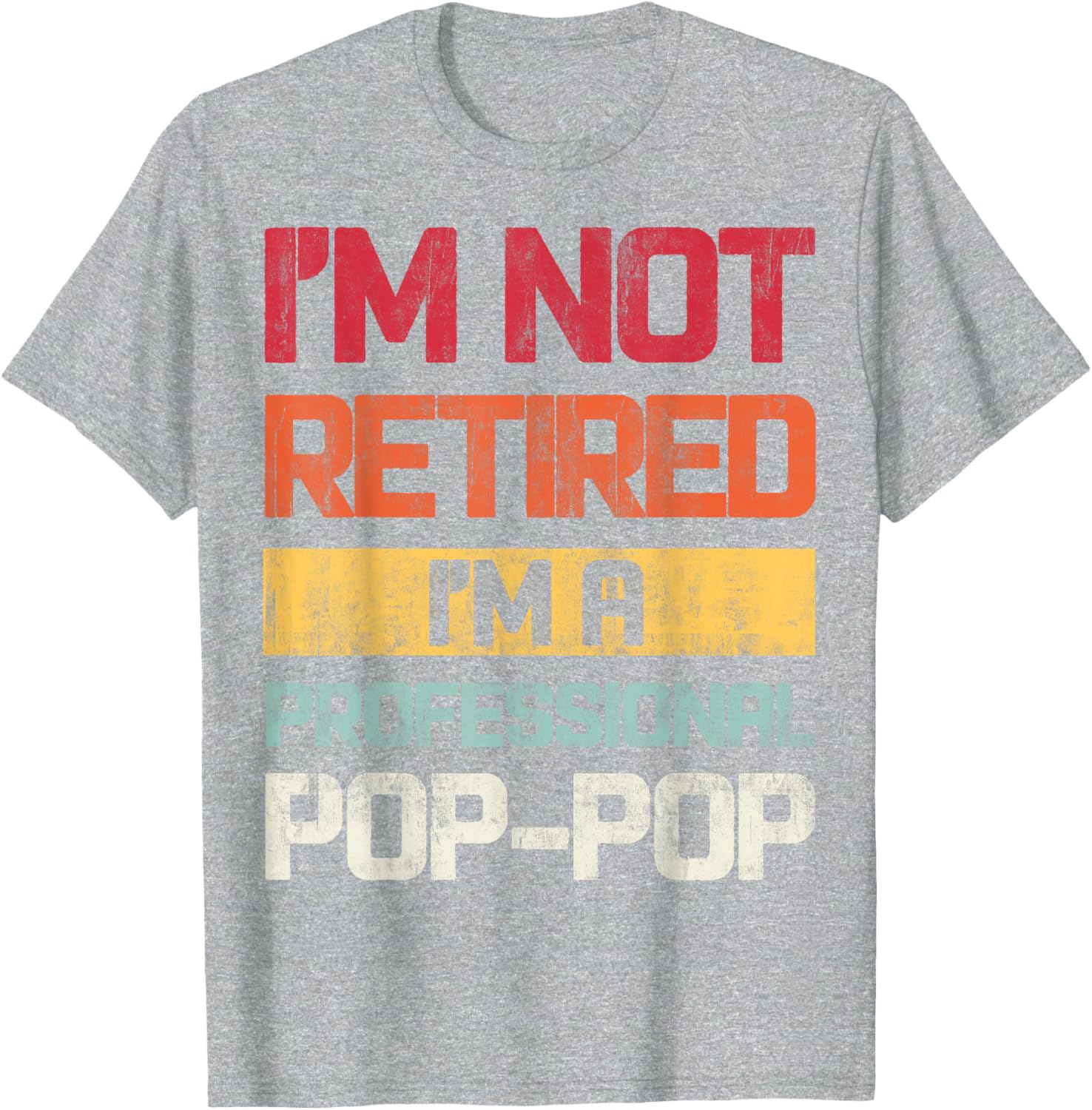 Professional Grandad Retro T-Shirt Fun Gift for Grandpa's Wardrobe - 11